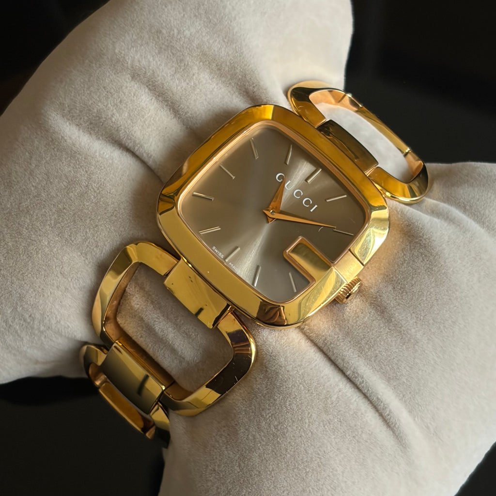 Gucci G-Gucci Gold Watch
