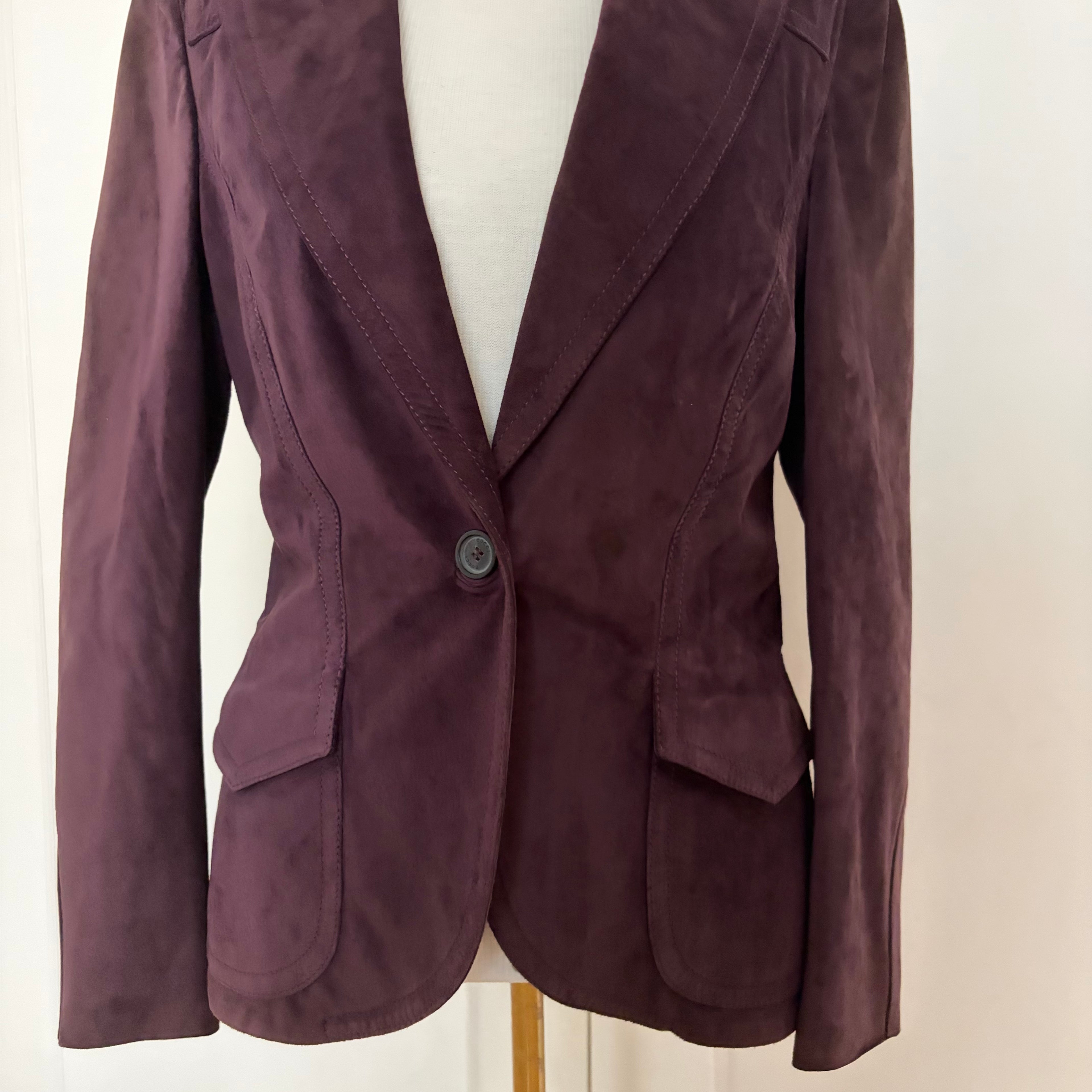 Gucci by Tom Ford Suede Blazer