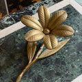 Cinzeiro Gold Flower