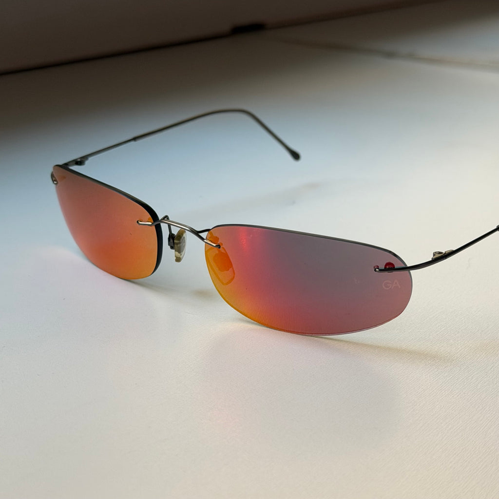 Giorgio Armani Red Sunglasses