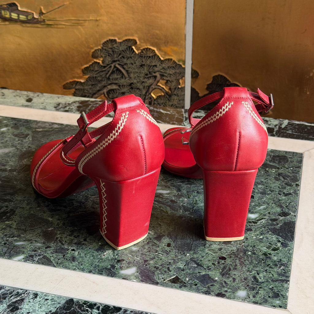 Christian Dior S/S 2005 Red Heels