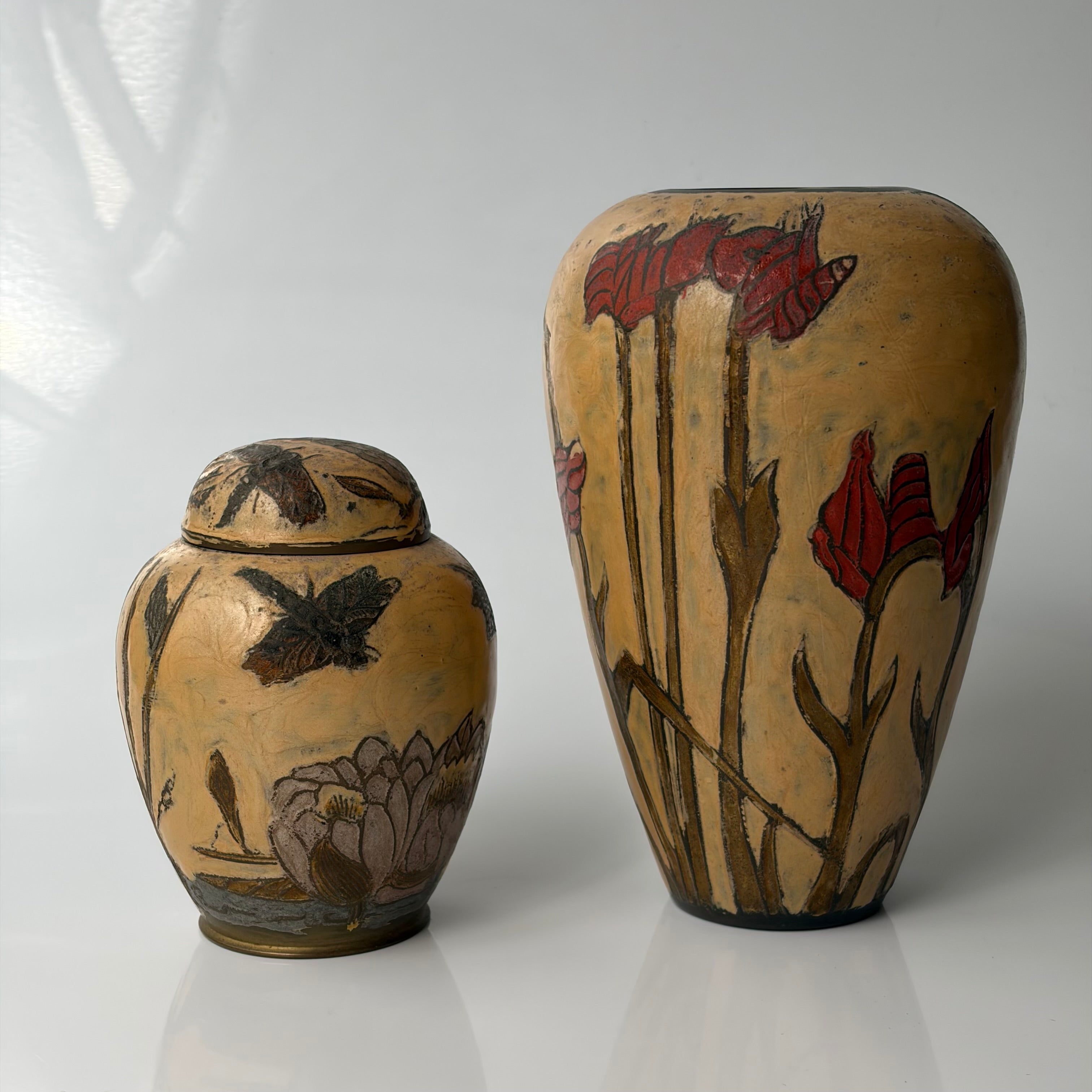 Brass Indian Vases