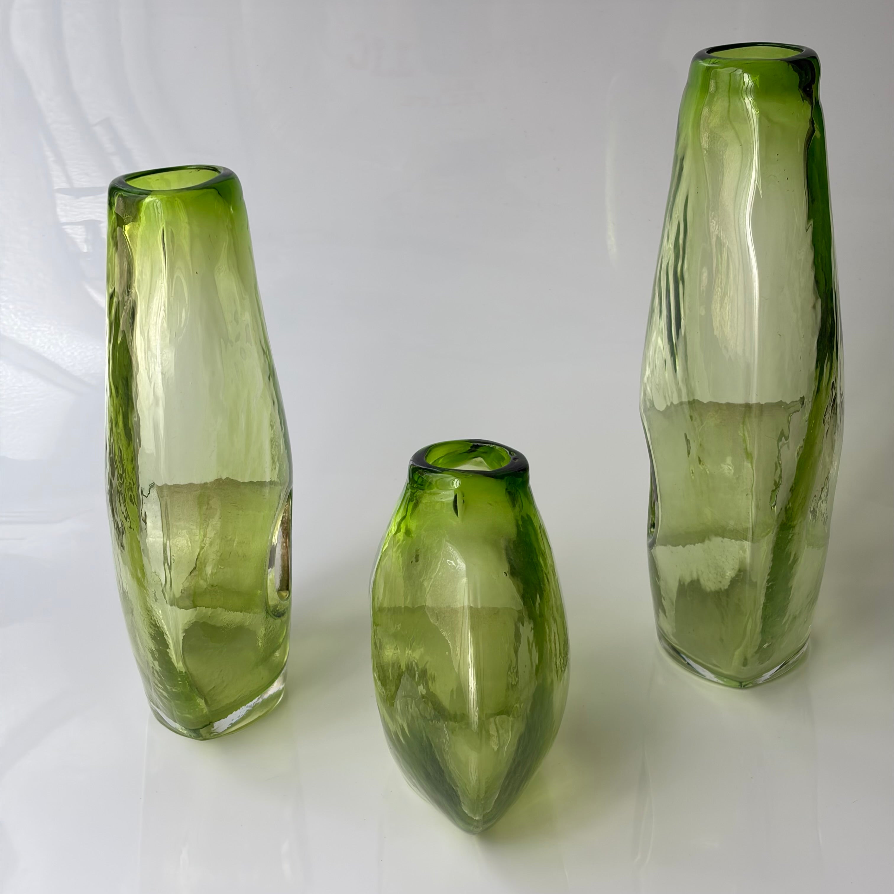 Trio “Hole” Vases