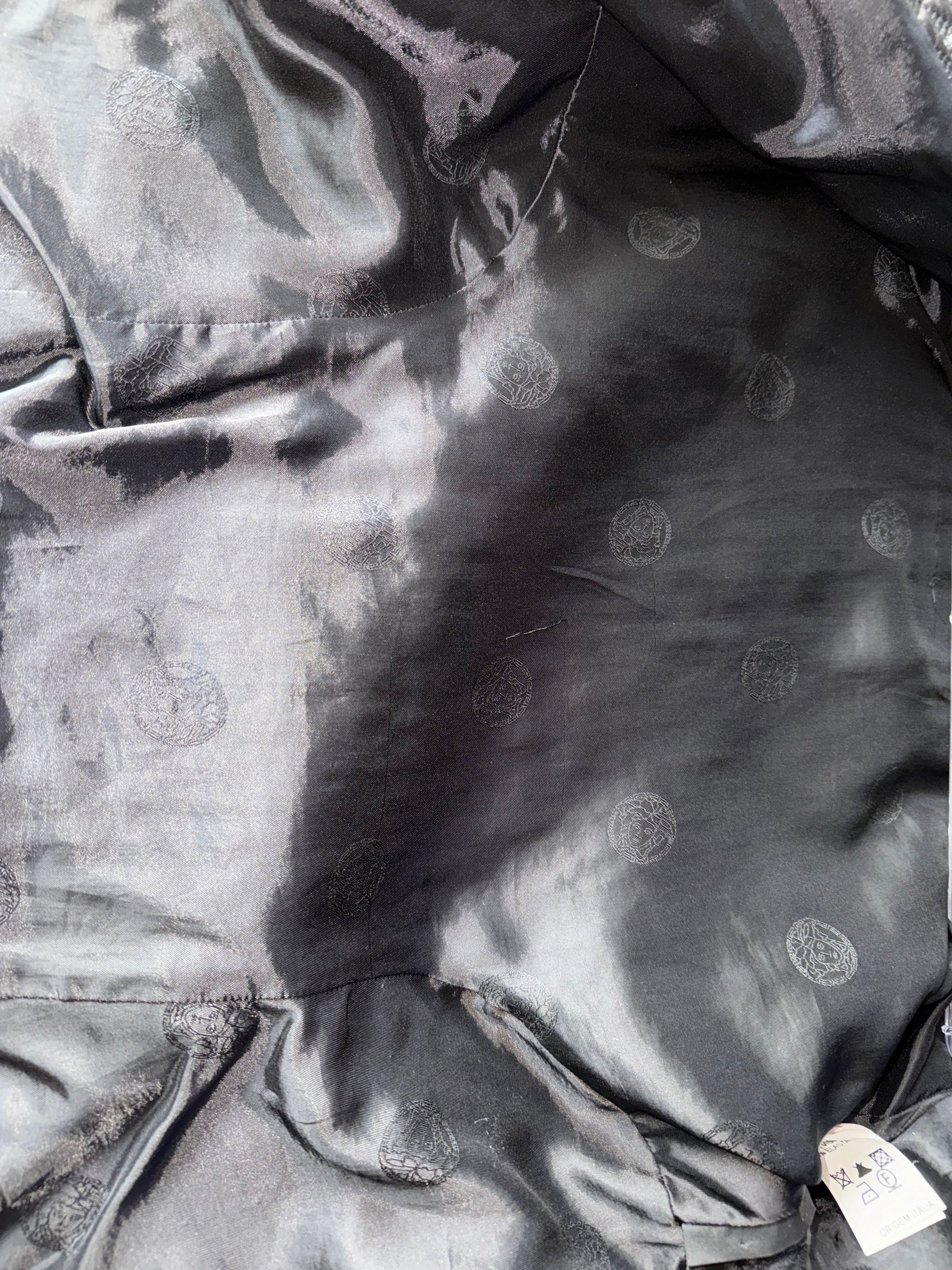 Versace Medusa Leather Jacket