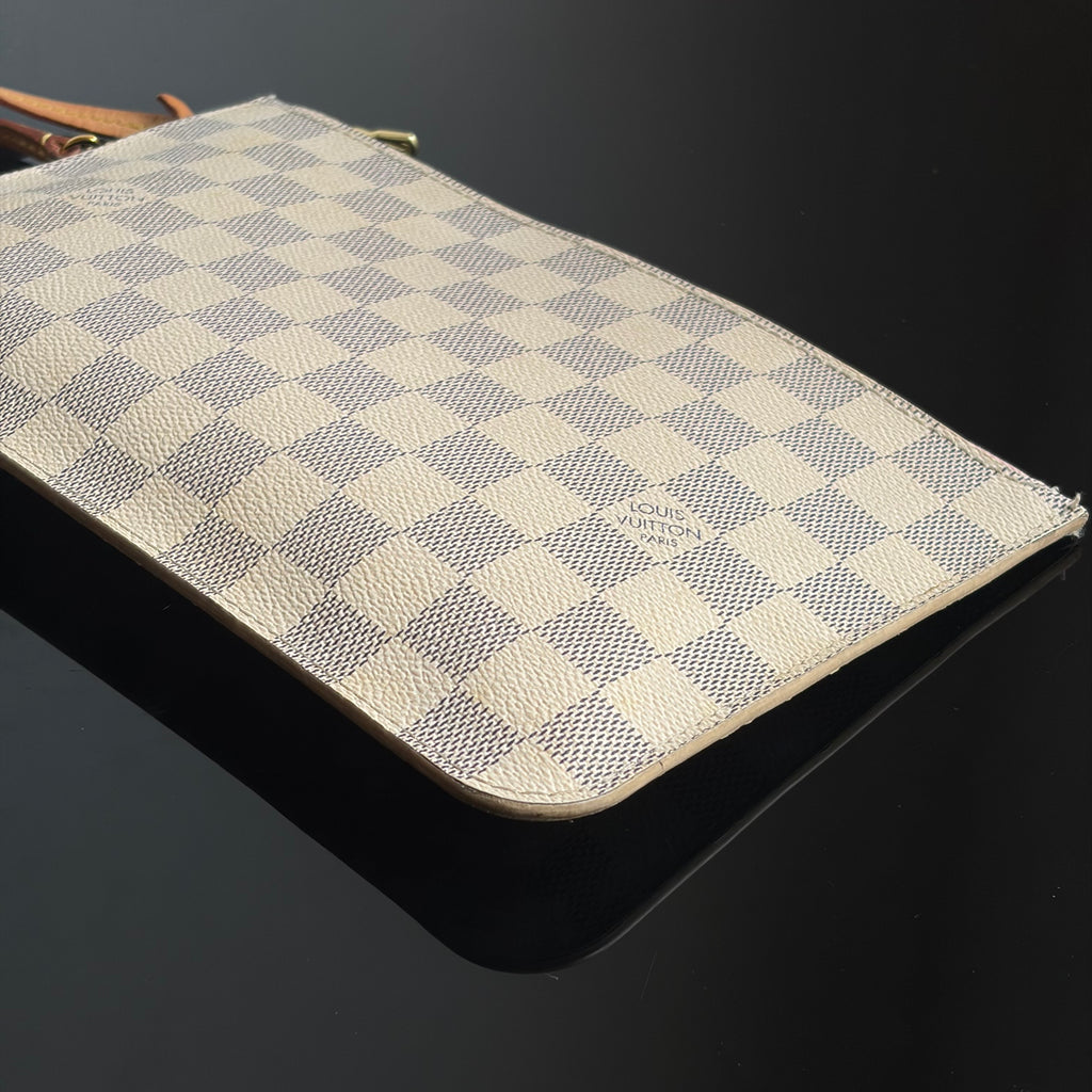 Louis Vuitton Neverfull Pochette Damier Azur