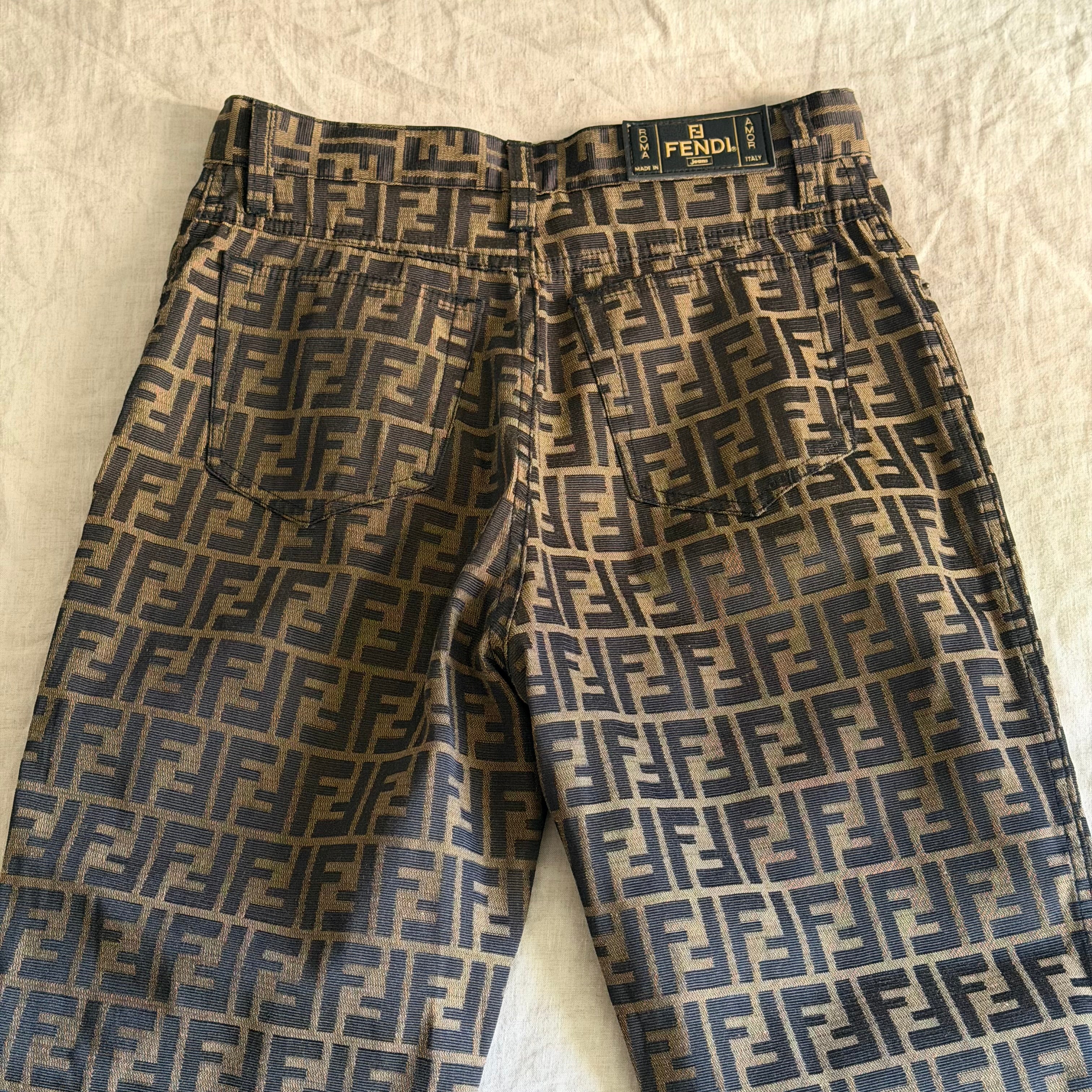 Fendi 90s Monogram Pants
