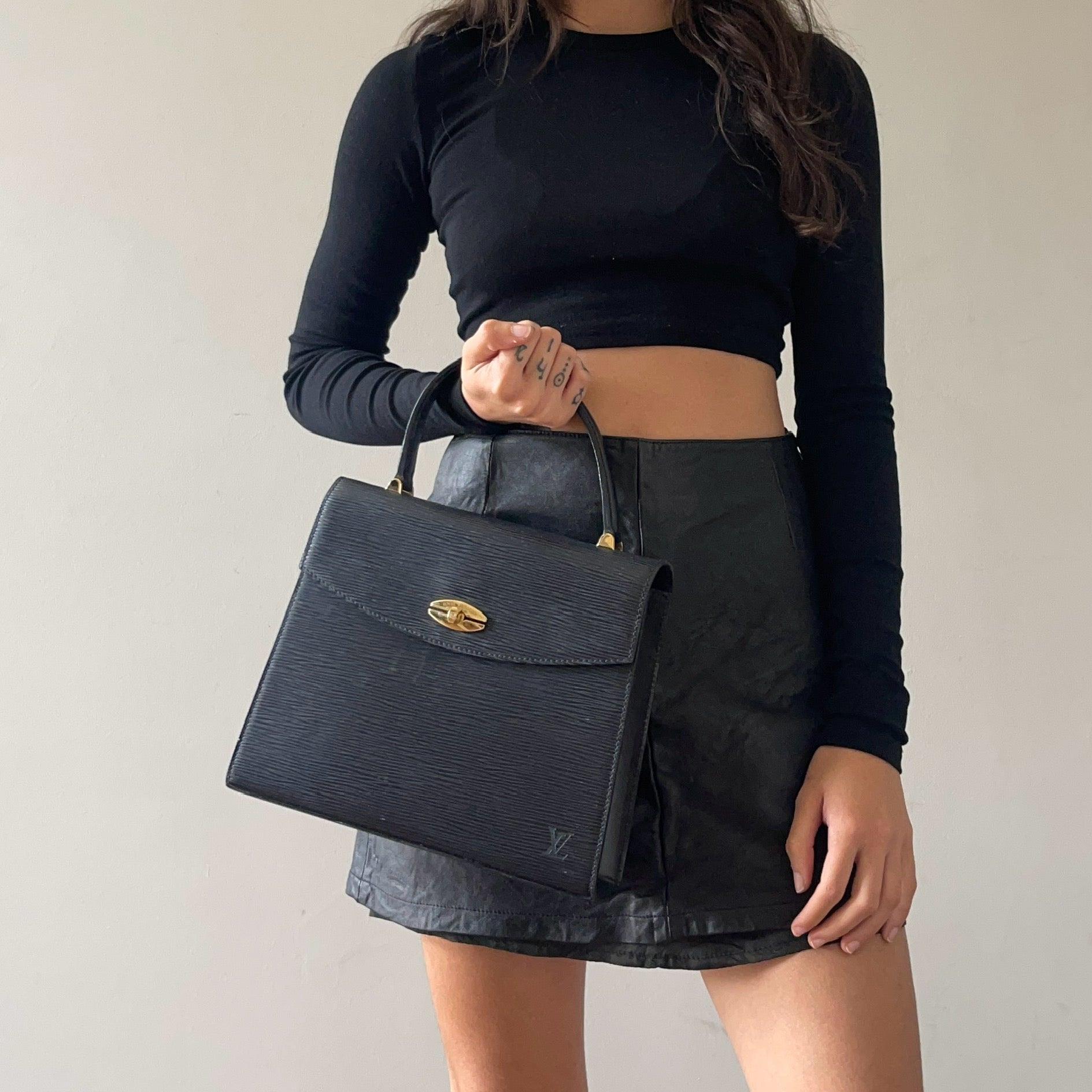 Louis Vuitton Malesherbes Epi Bag