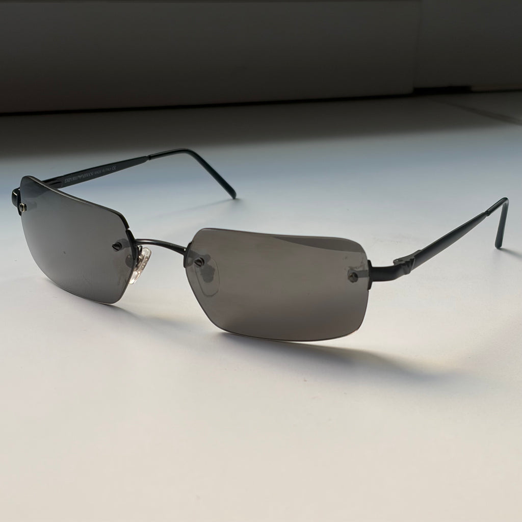 Armani Black Mirrored Sunglasses
