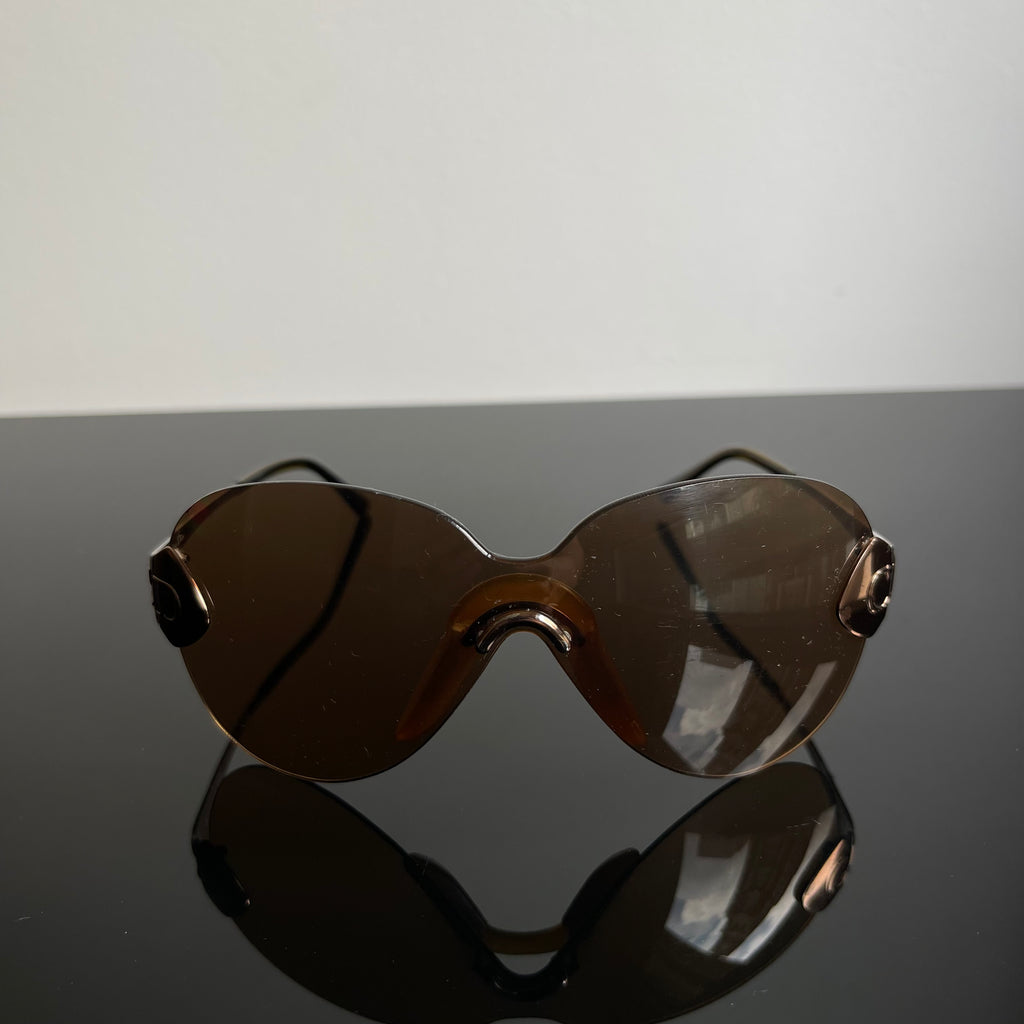 Christian Dior Pilot Brown Sunglasses
