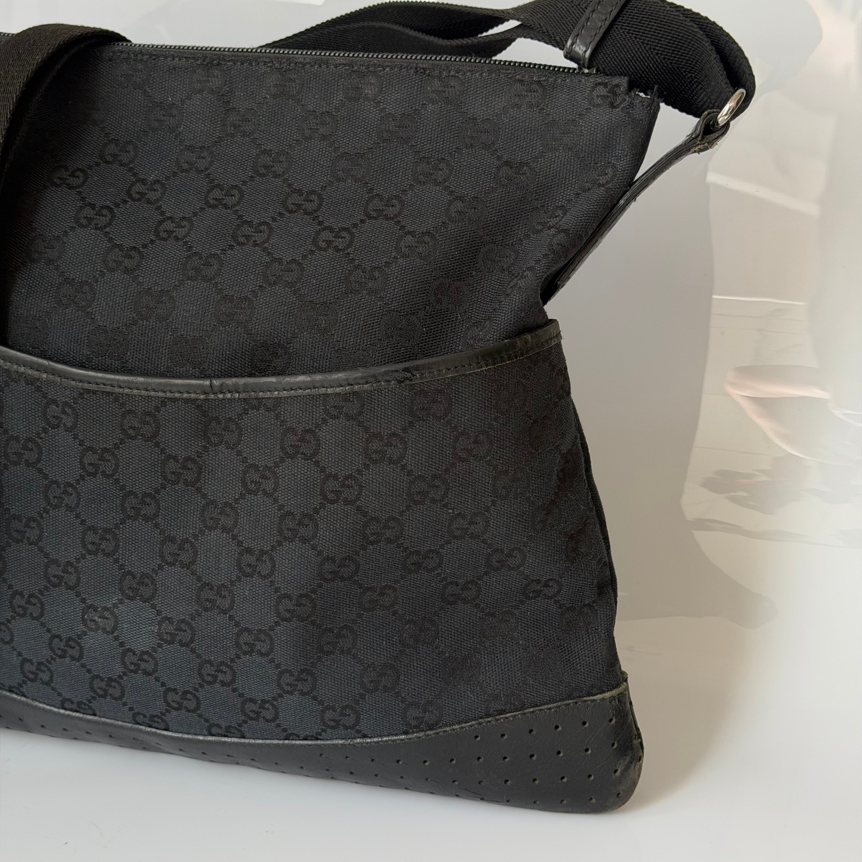 Gucci Monogram Messenger Bag