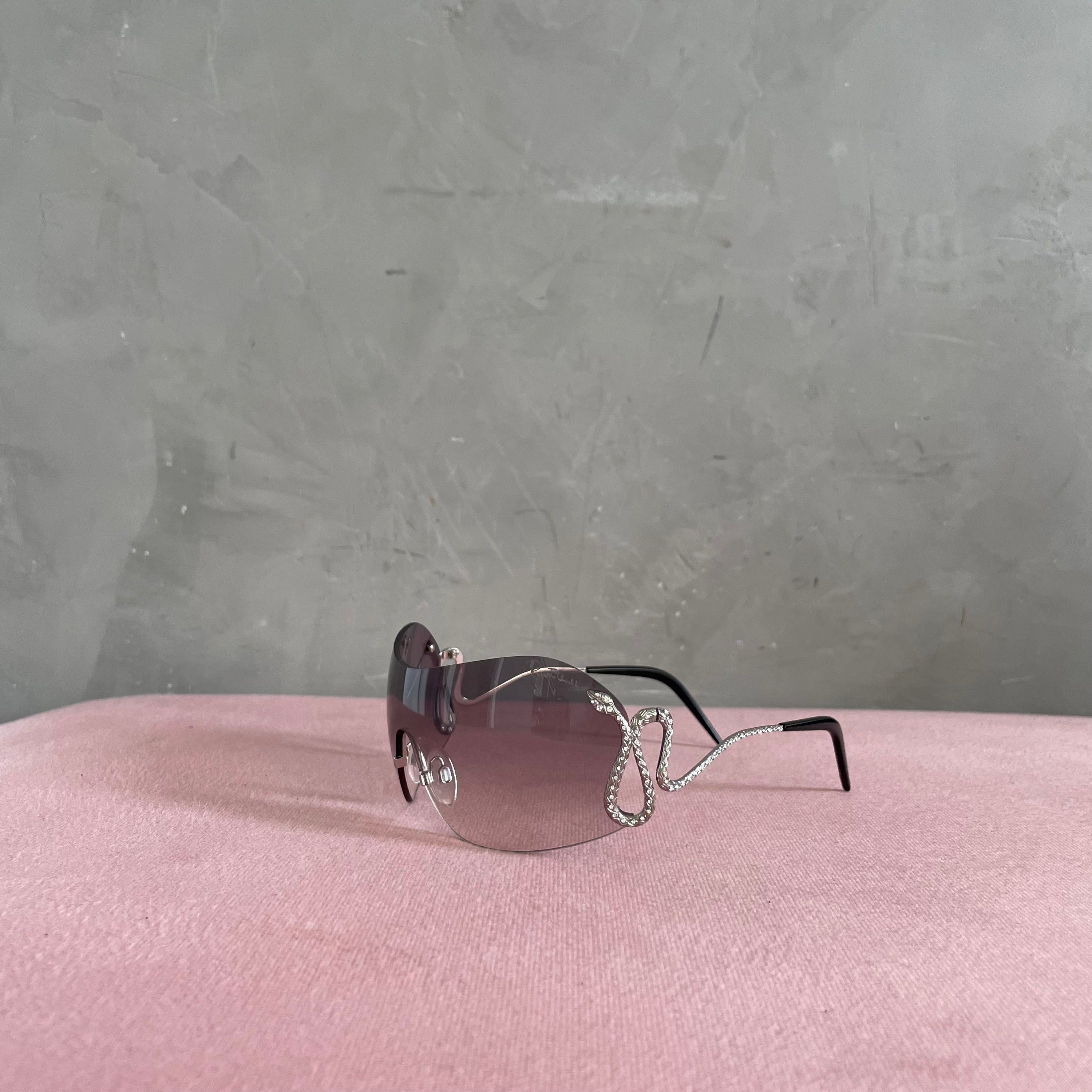 Cavalli Crystal Snake 191S Sunglasses
