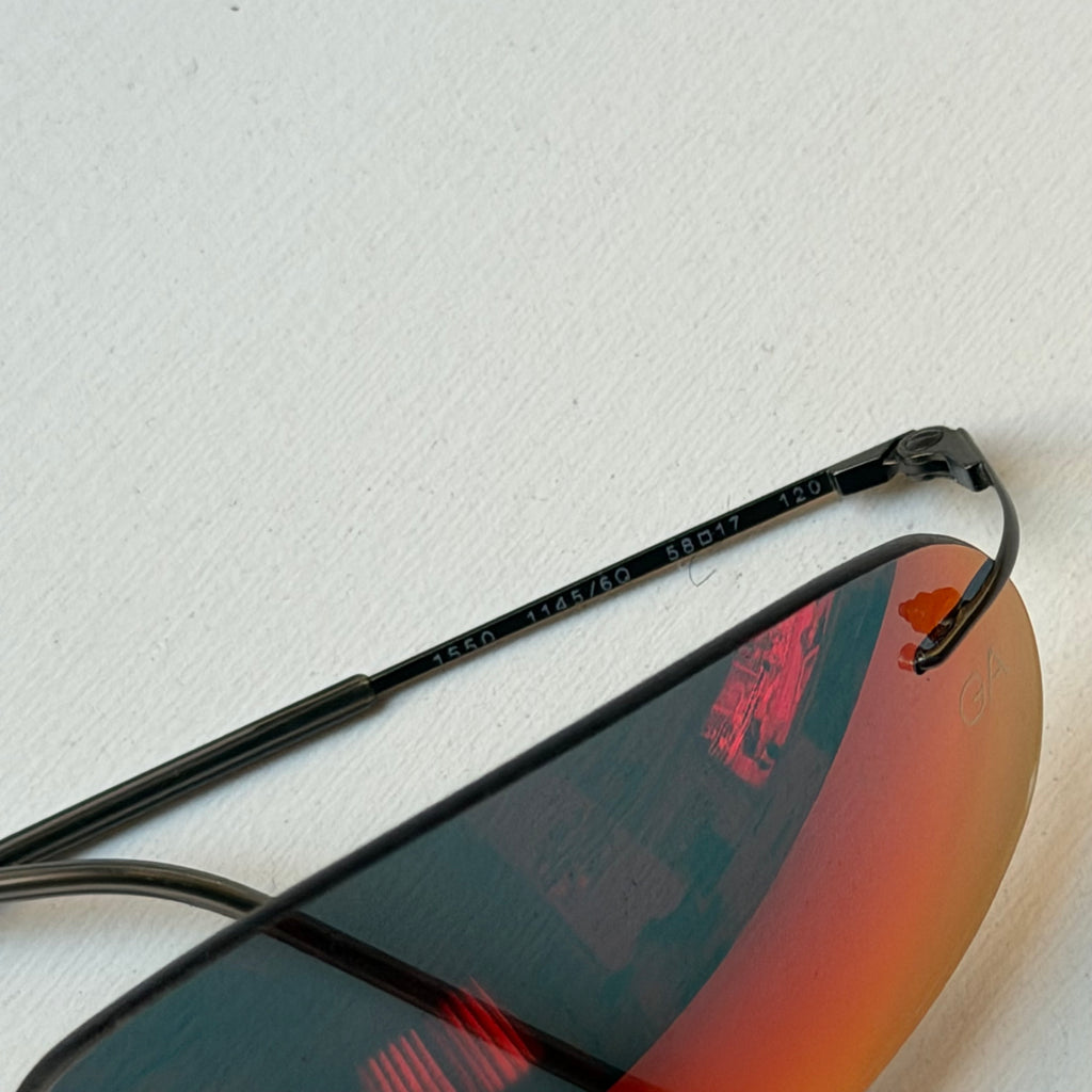 Giorgio Armani Red Sunglasses