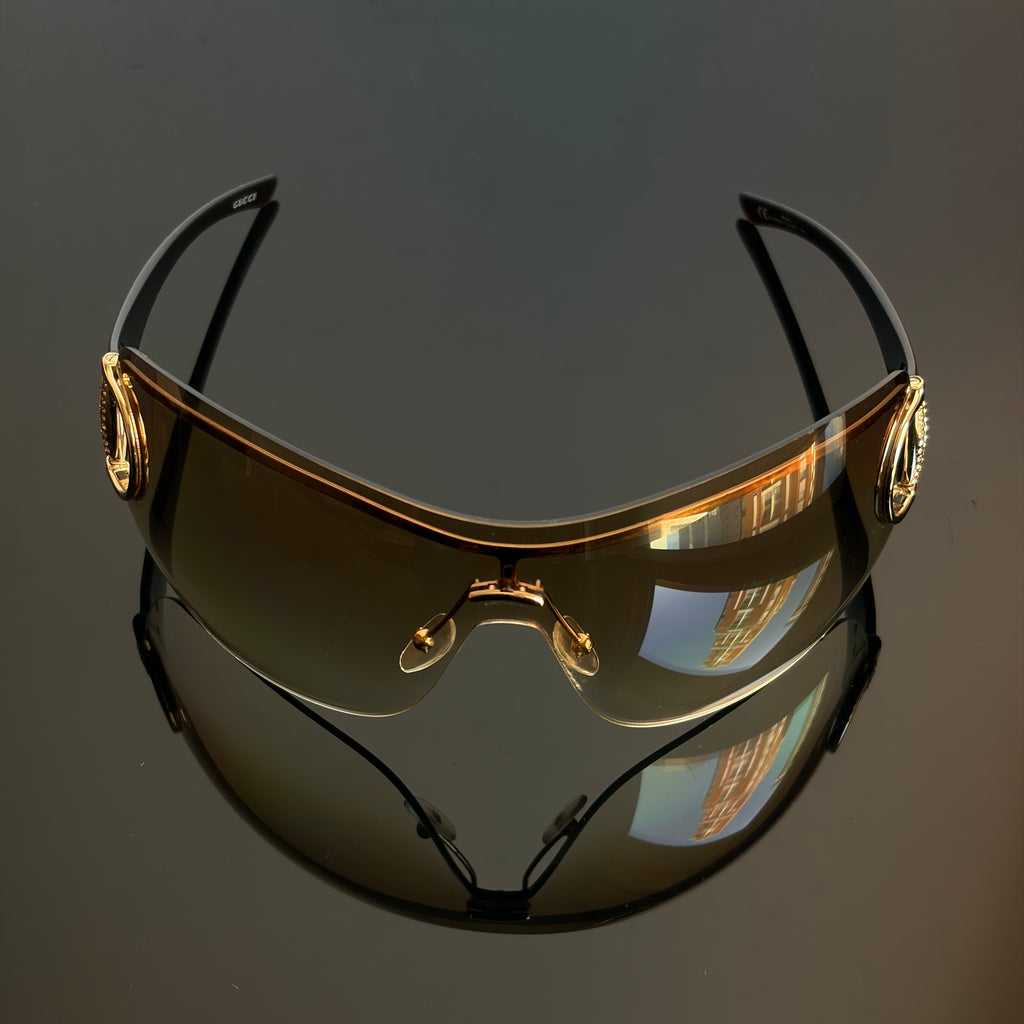 Gucci 2722 Horsebit Strass Sunglasses