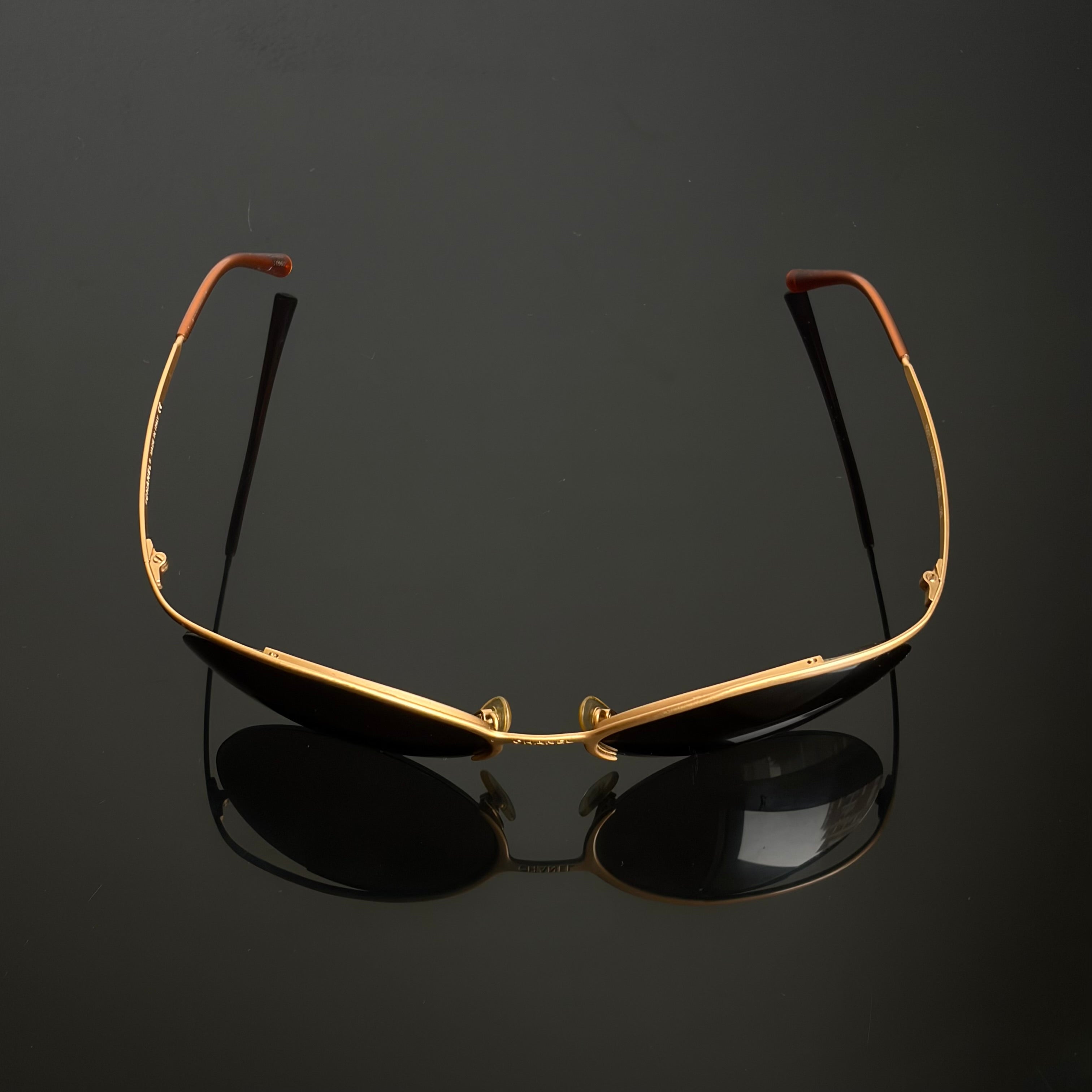 Chanel S/S 2000 4001 Golden Sunglasses