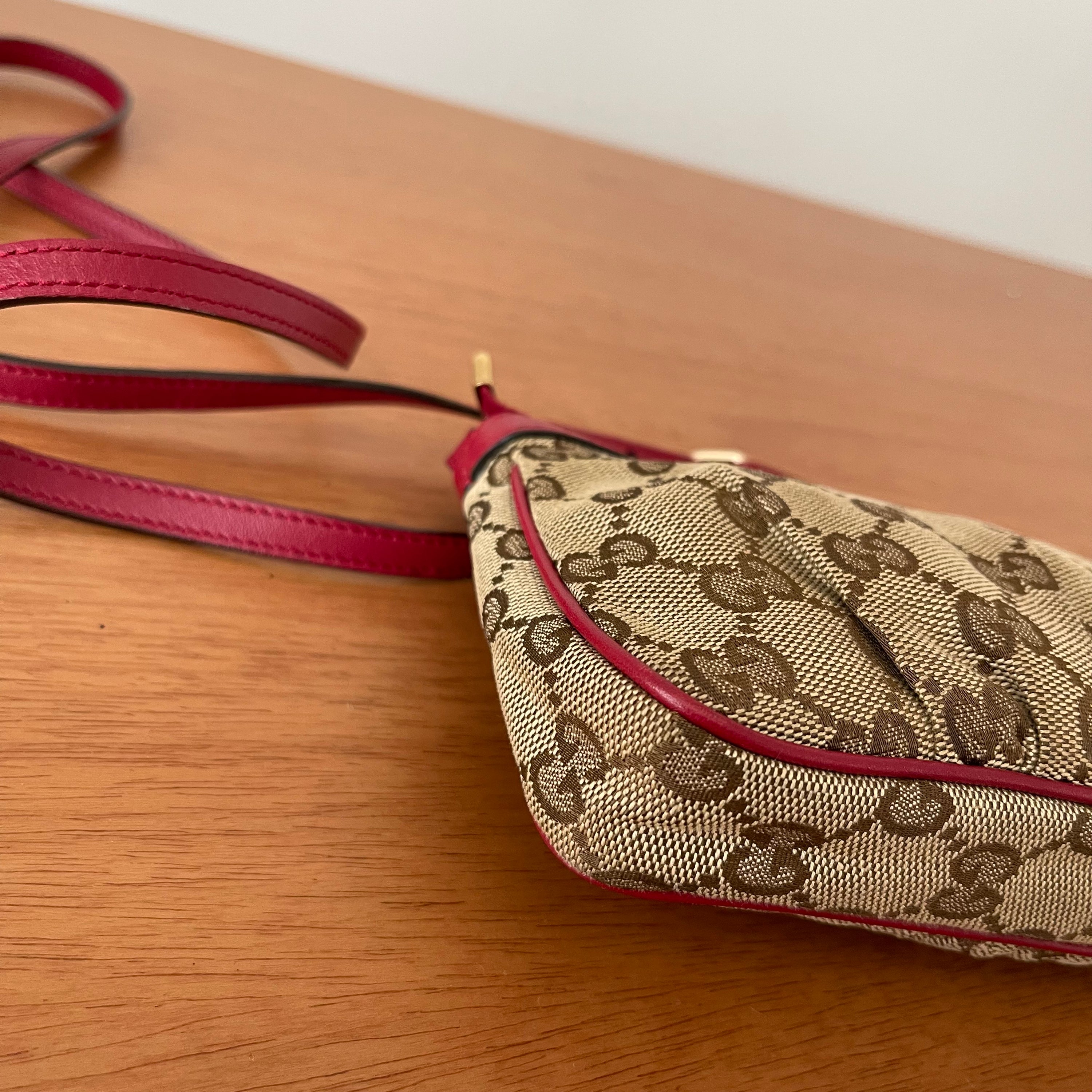 Gucci GG Monogram Supreme Crossbody Bag