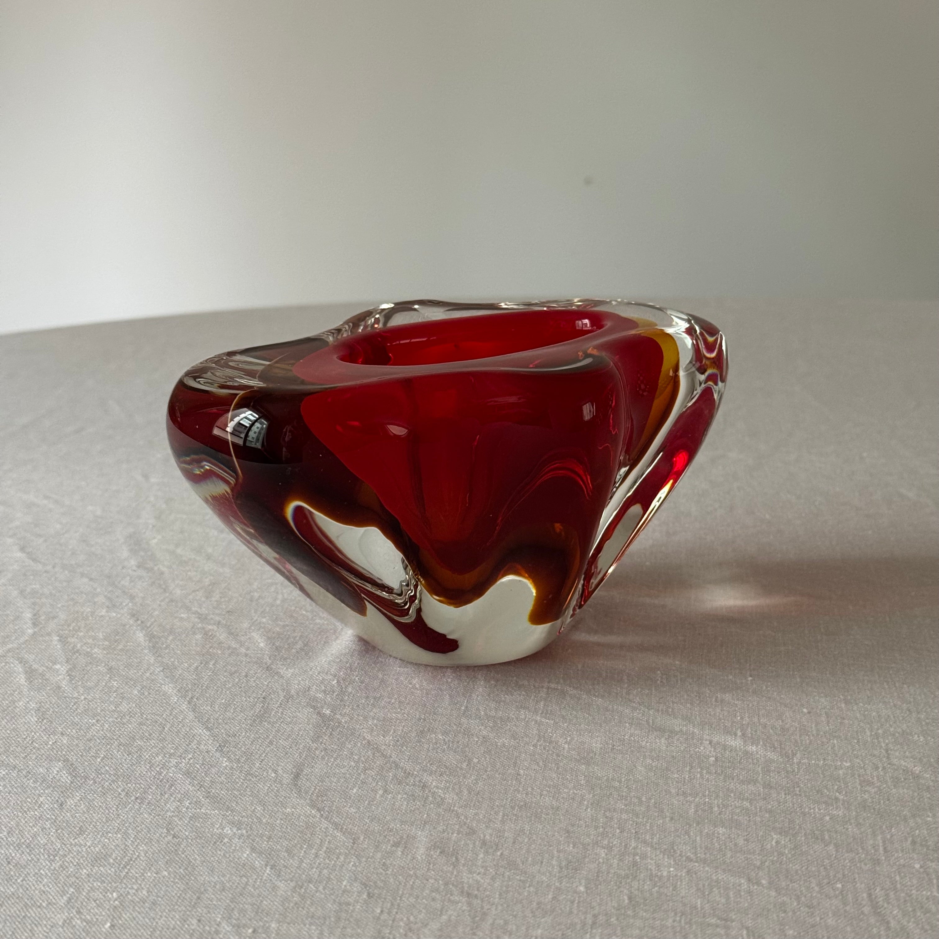 Vaso Murano Vermelho