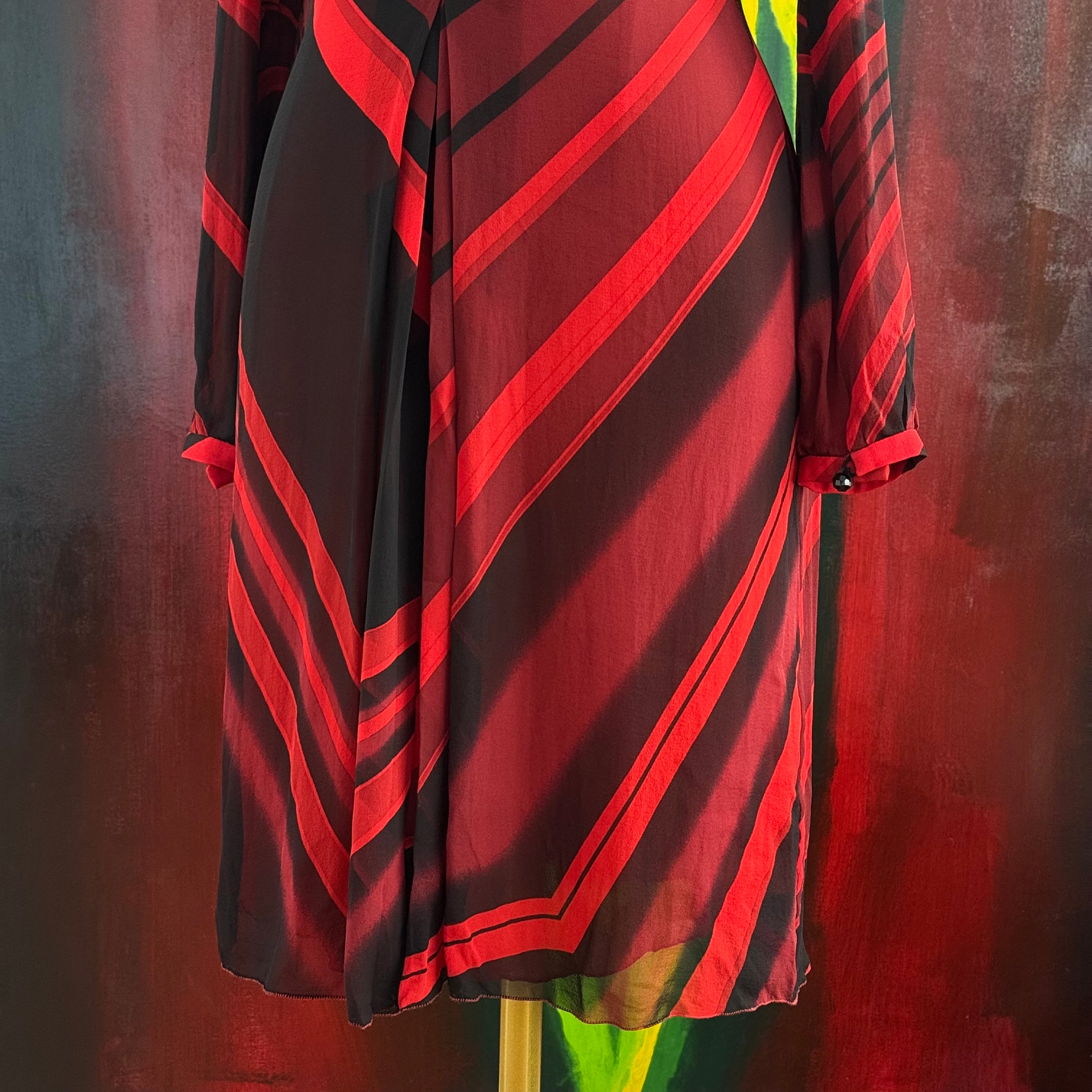 Gianni Versace Couture 2000 F/W Silk Dress