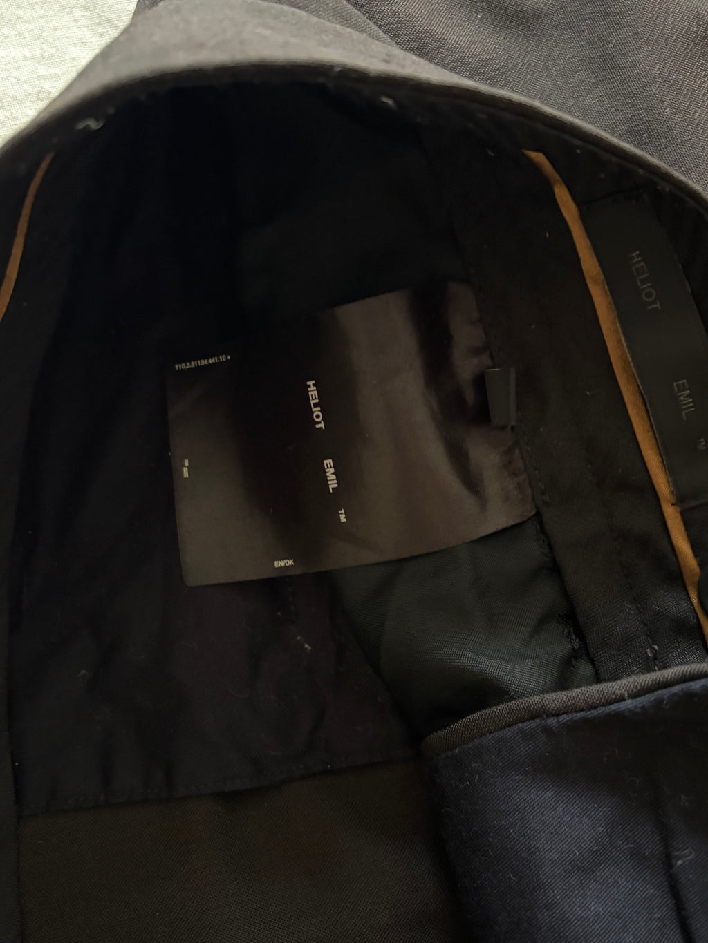 Heliot Emil Dark Brown Pants
