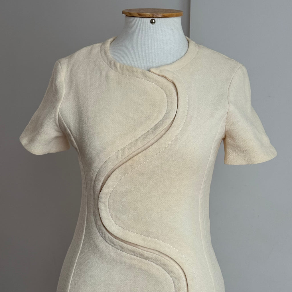 Christian Dior Off White Dress