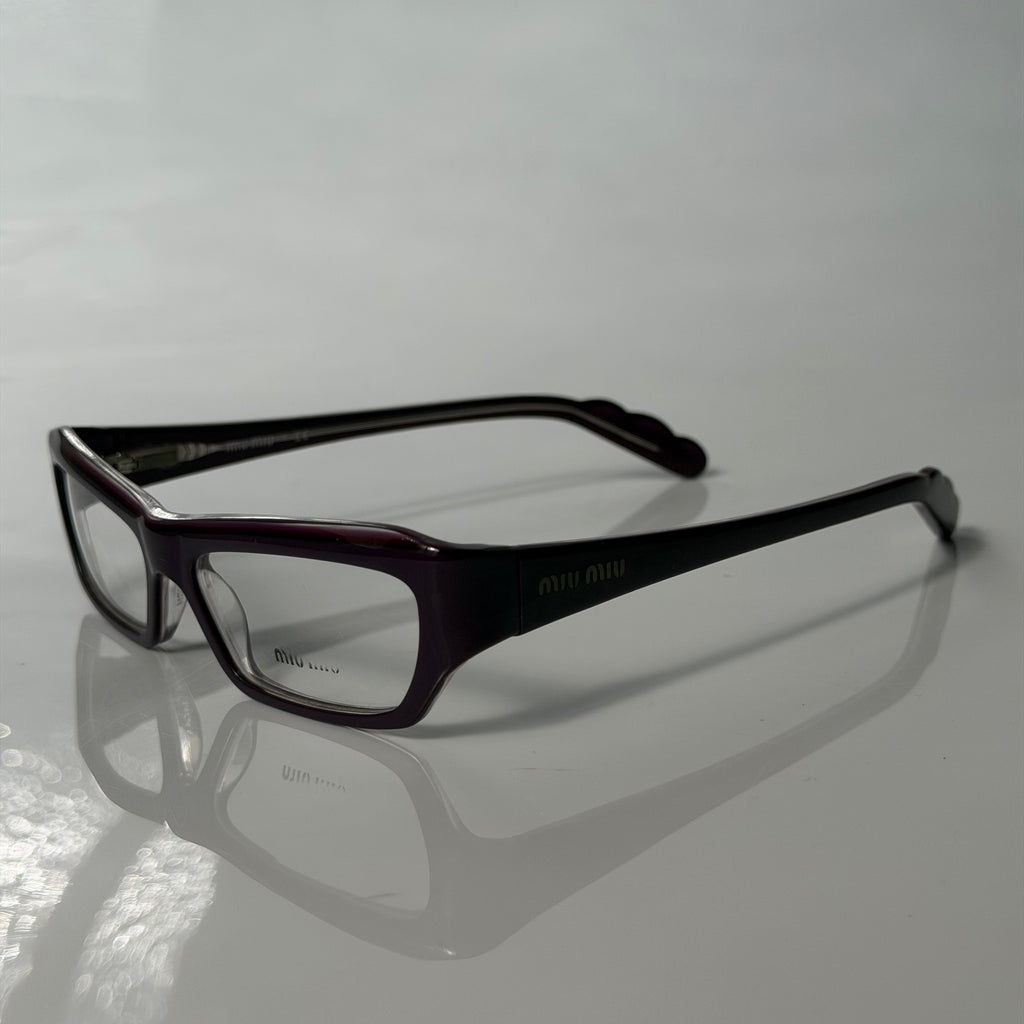 Miu Miu Purple Glasses