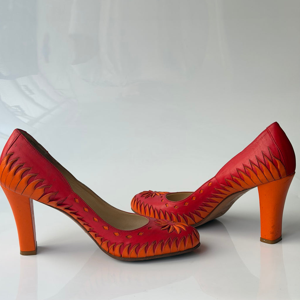 Christian Dior by John Galliano F/W 2002 Laser Cut Shoes