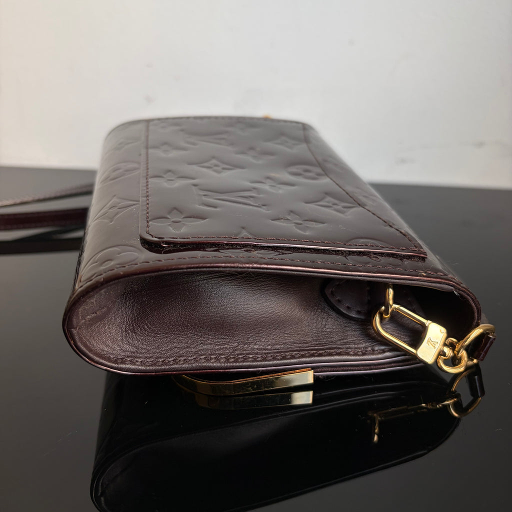 Louis Vuitton Amarante Monogram Vernis Rossmore PM Bag