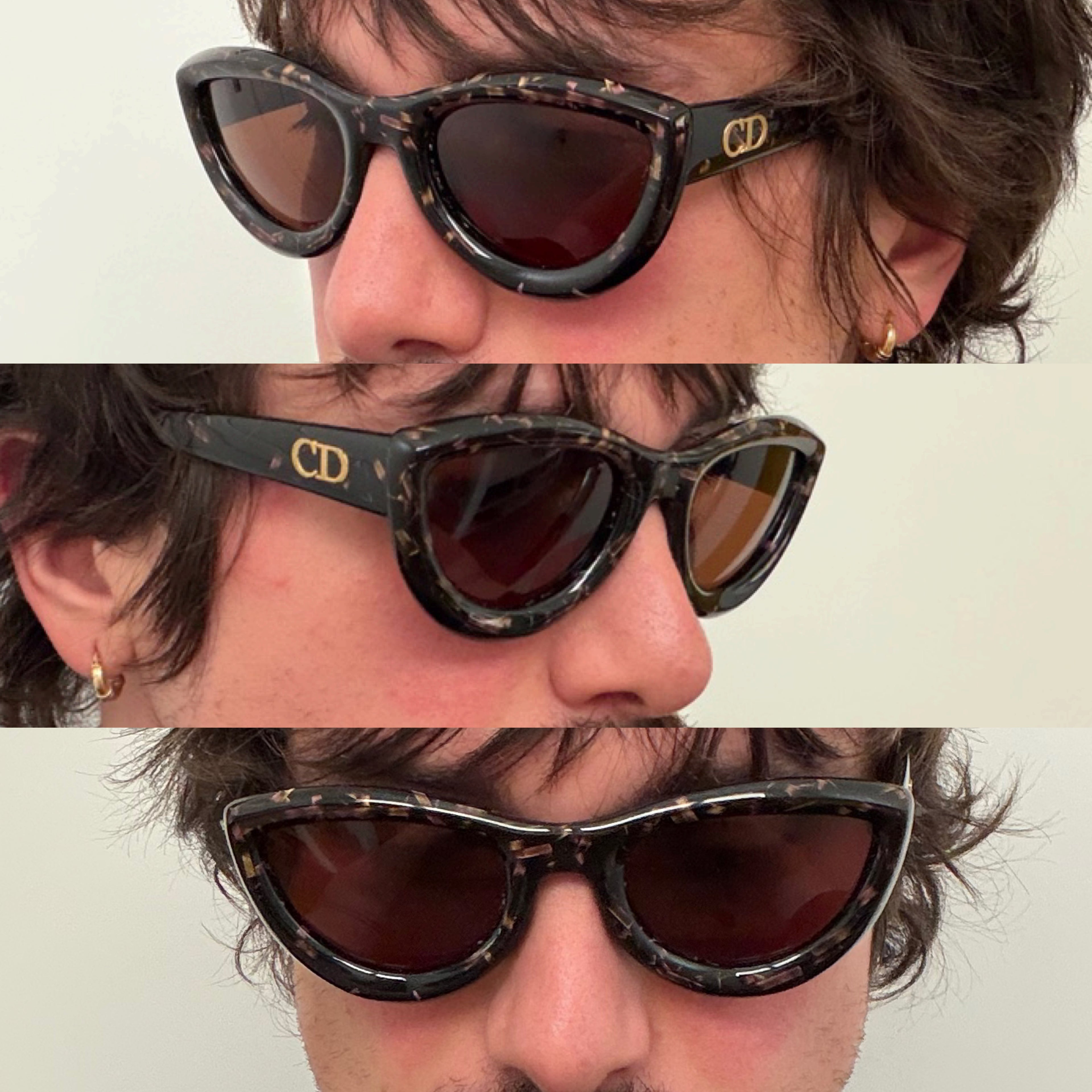 Christian Dior 90s Cateye Sunglasses