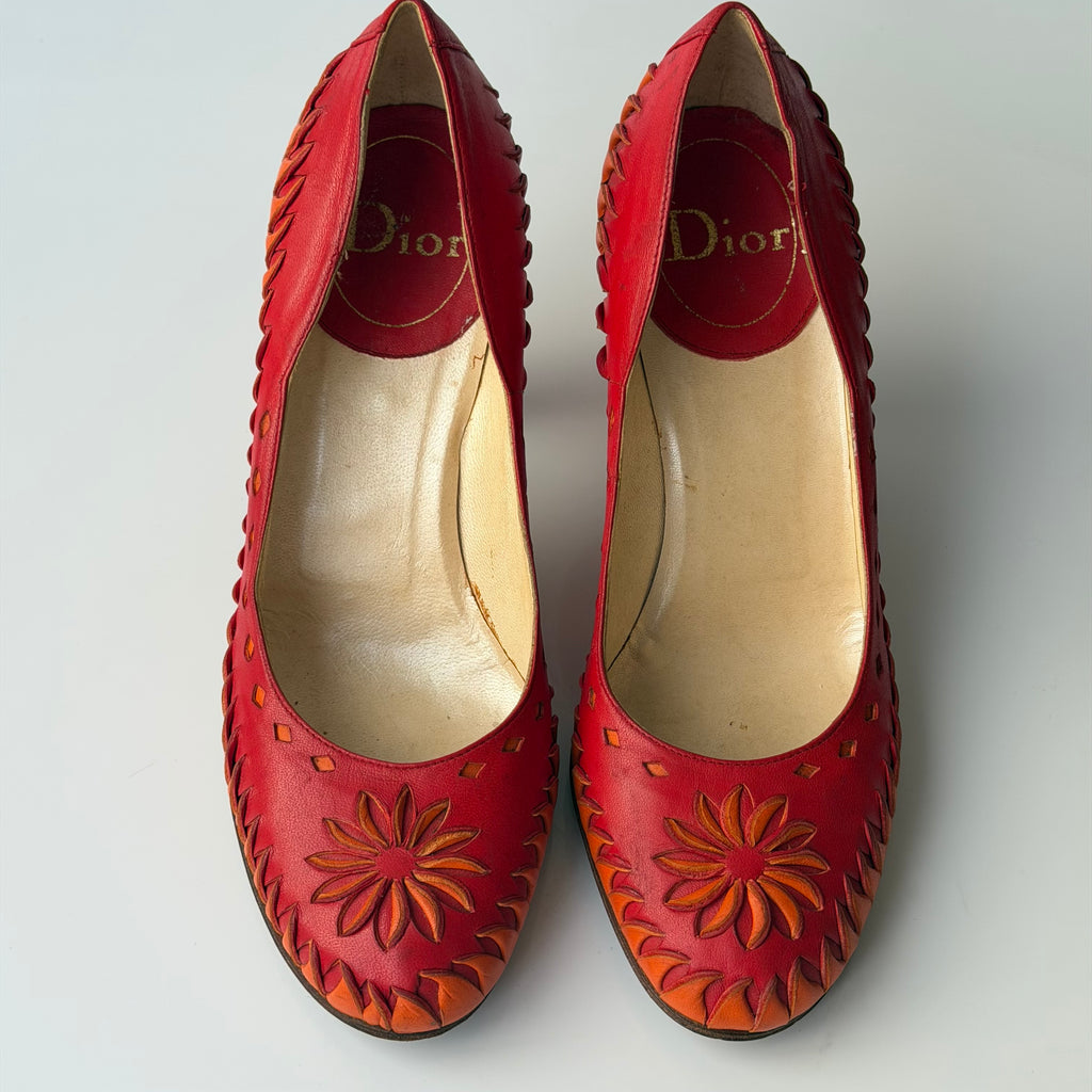 Christian Dior by John Galliano F/W 2002 Laser Cut Shoes