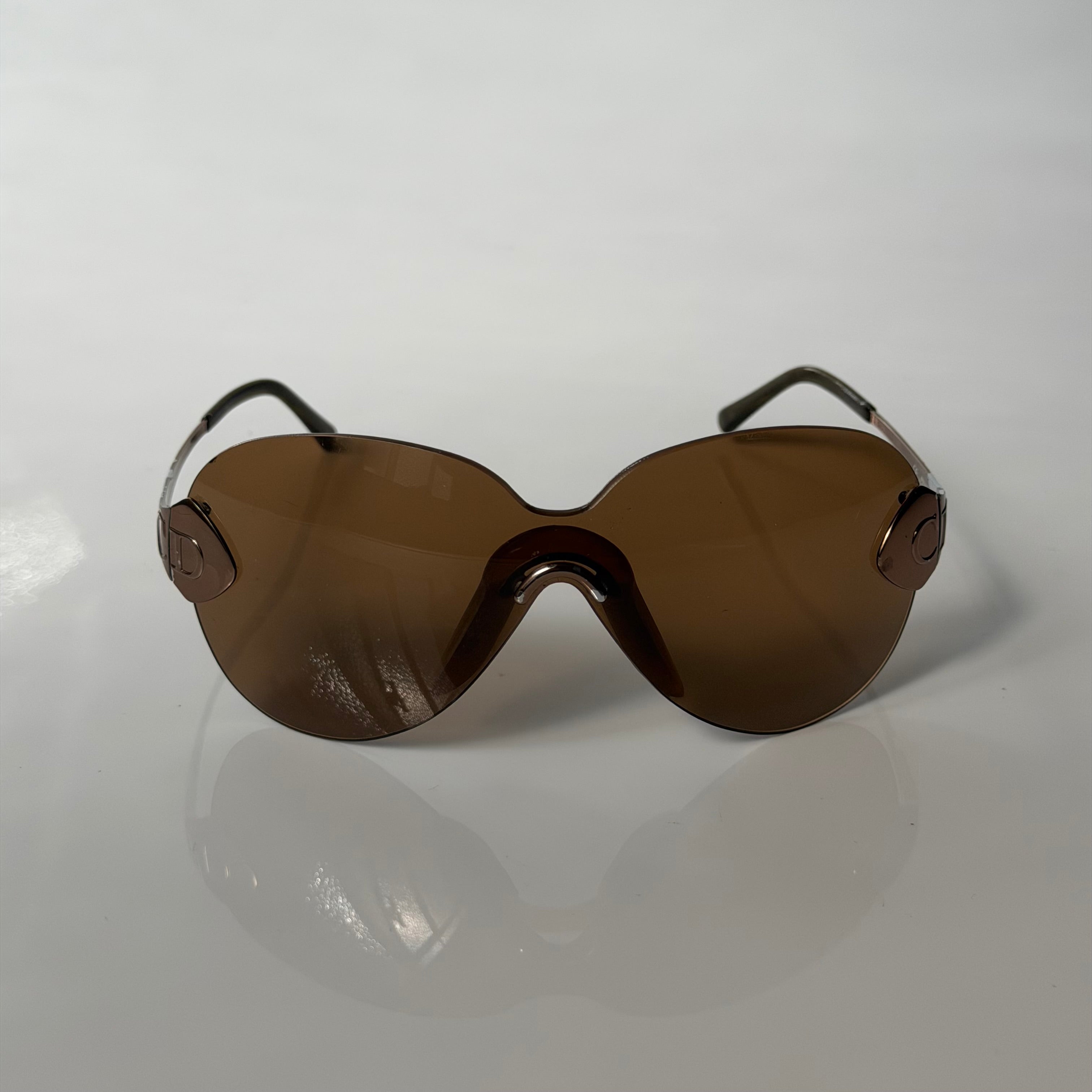 Christian Dior Pilot Brown Sunglasses