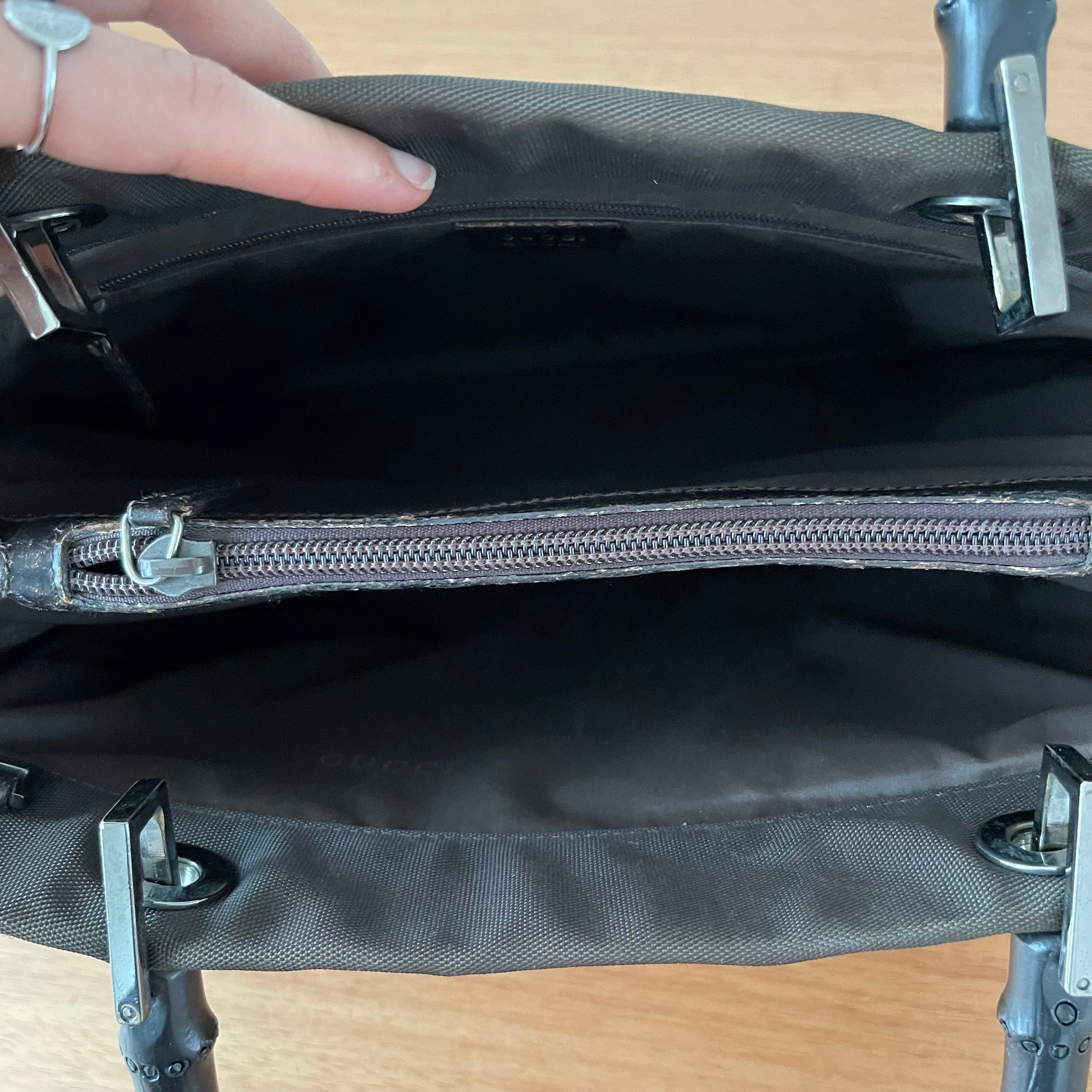 Gucci by Tom Ford Bamboo Top Handle Bag