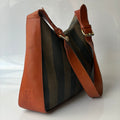Fendi Pequin Shoulder Bag