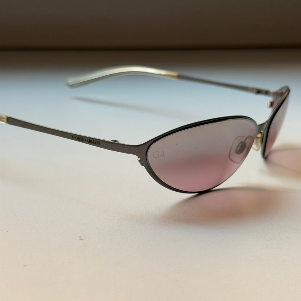 Giorgio Armani 90s Pink Sunglasses