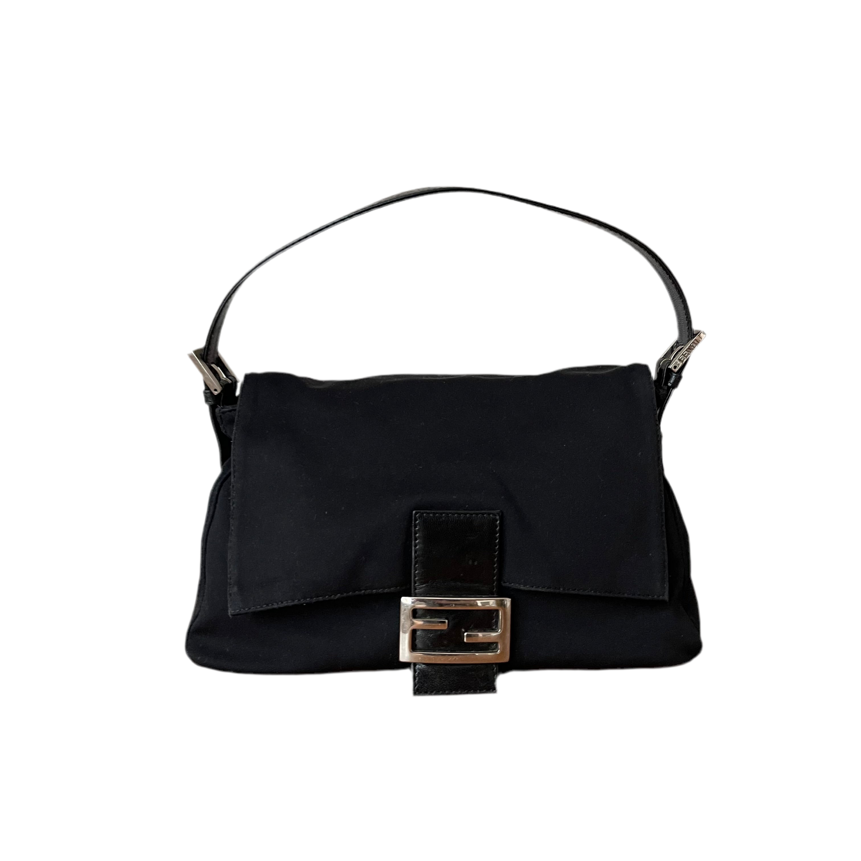Fendi Black Mama Baguette