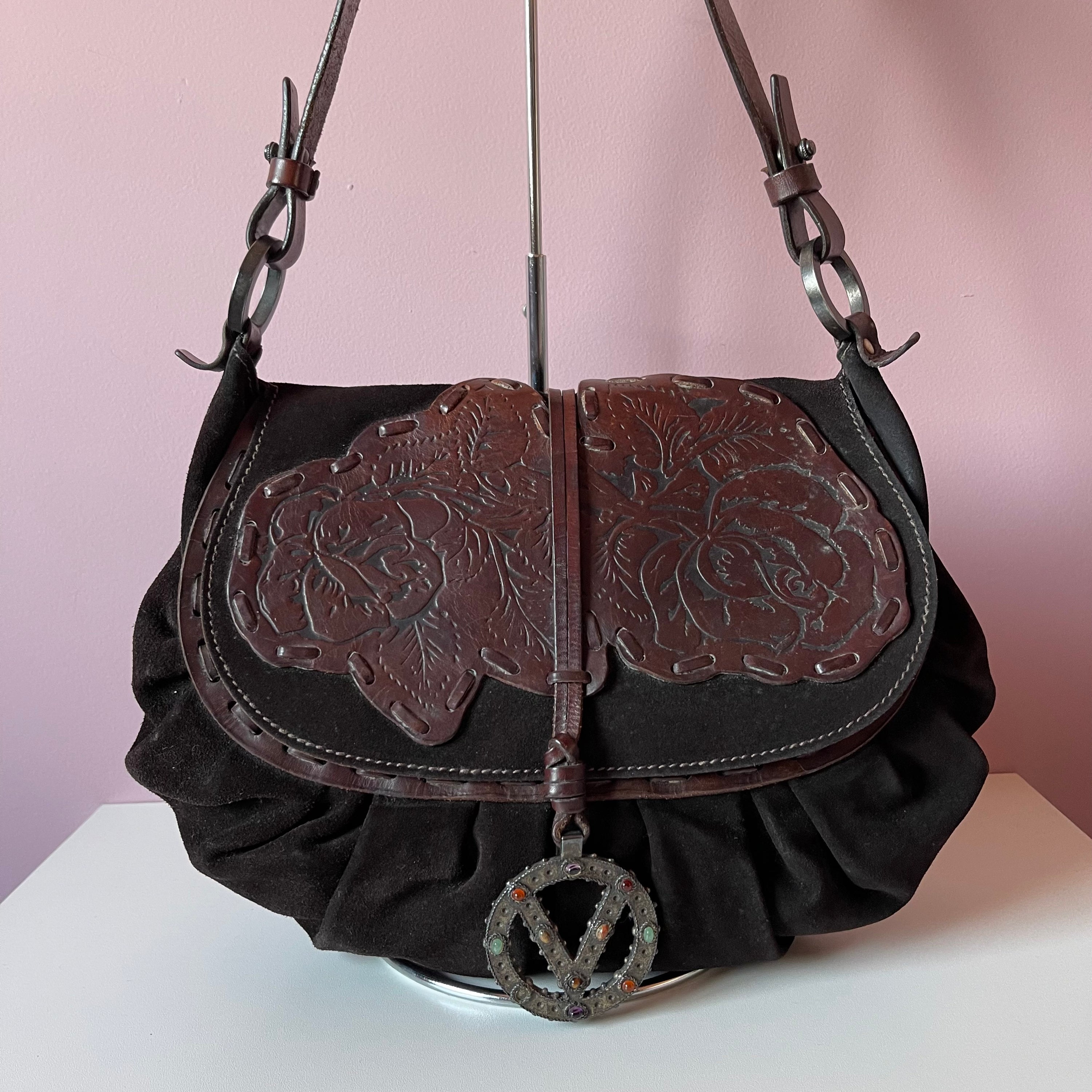 Valentino Garavani Vintage Brown Shoulder Bag