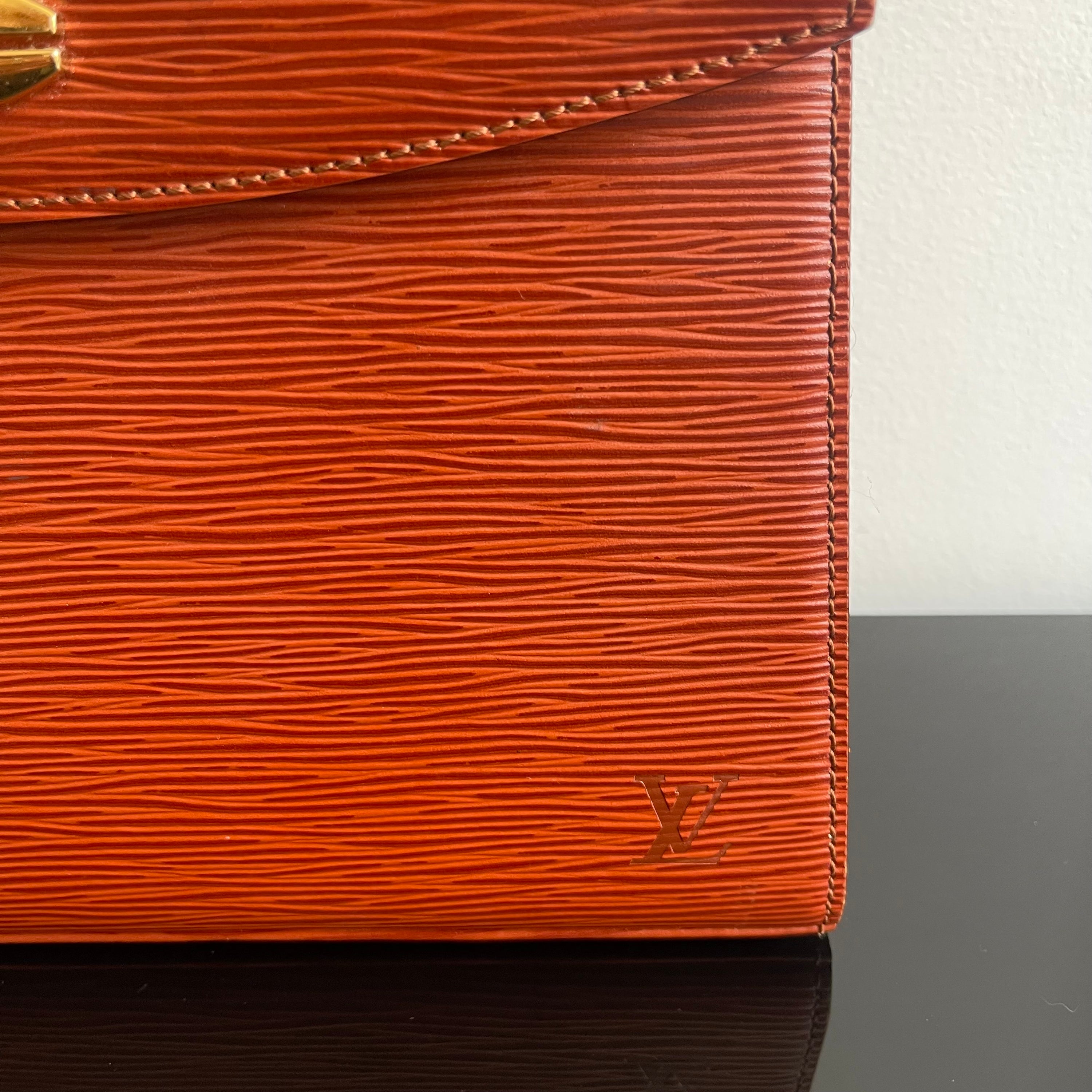 Louis Vuitton Malesherbes Epi Leather HandBag