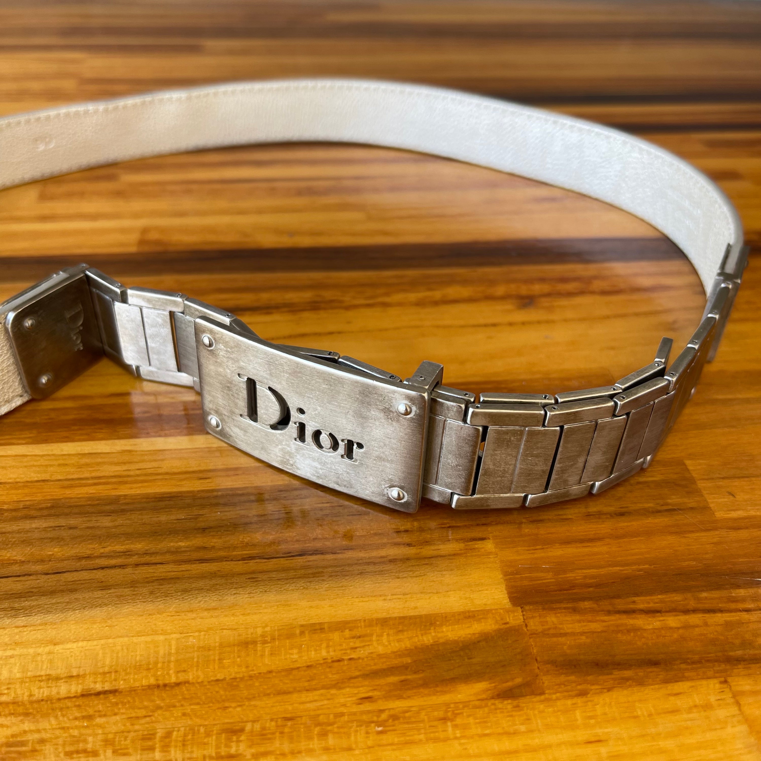 Christian Dior Metal Belt