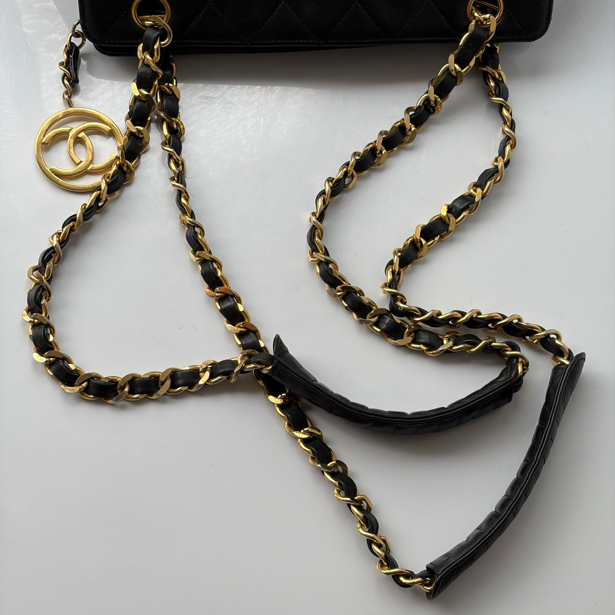 Chanel 1991 Chain Tote Bag