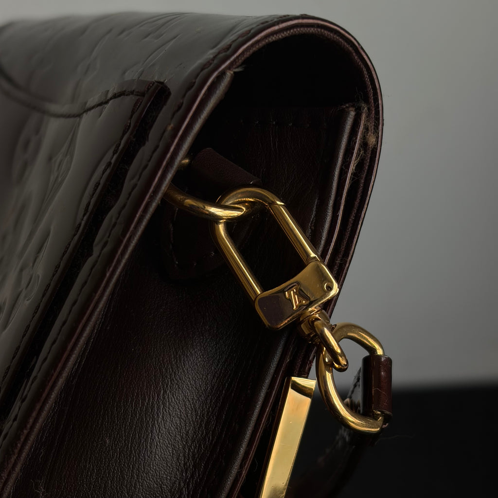 Louis Vuitton Amarante Monogram Vernis Rossmore PM Bag