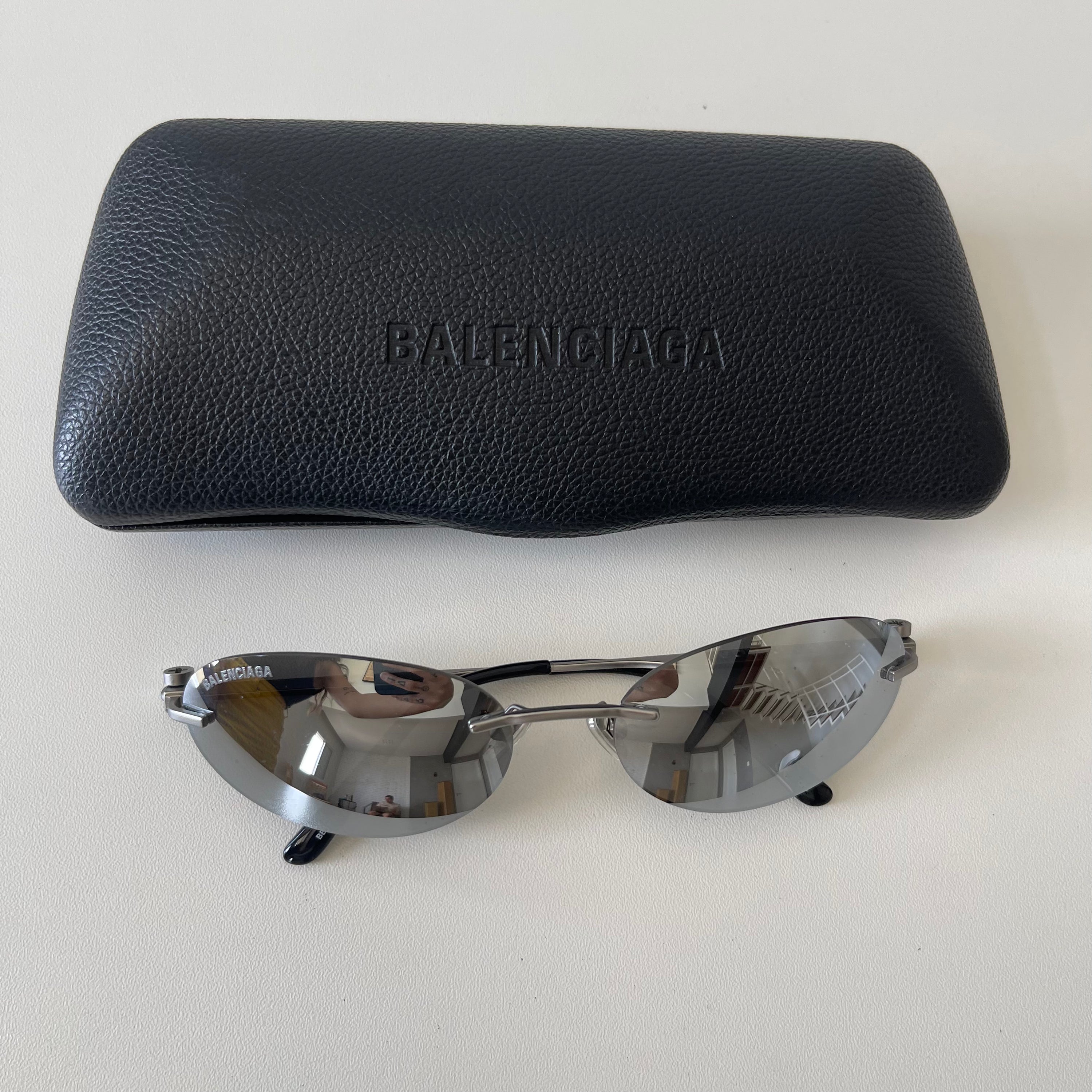 Balenciaga 0179 Mirror Sunglasses