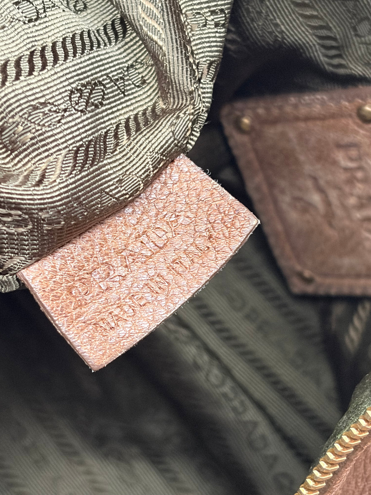 Prada Bauletto Pietre Cervo Bag