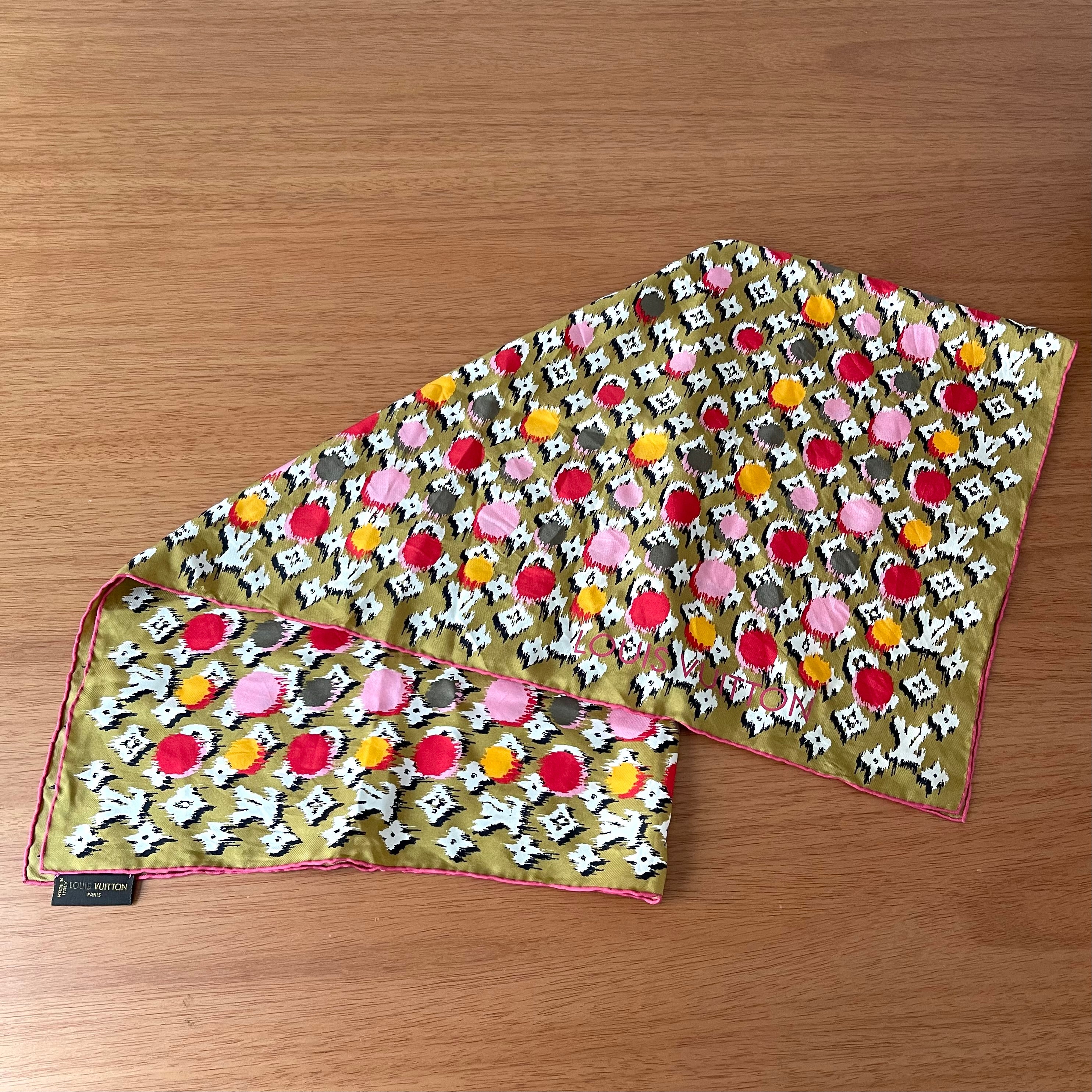 Louis Vuitton Monogram Silk Scarf