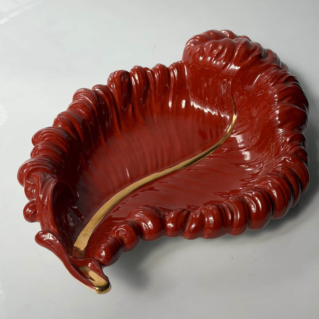 Porcelaine de Paris Leaf Bowl