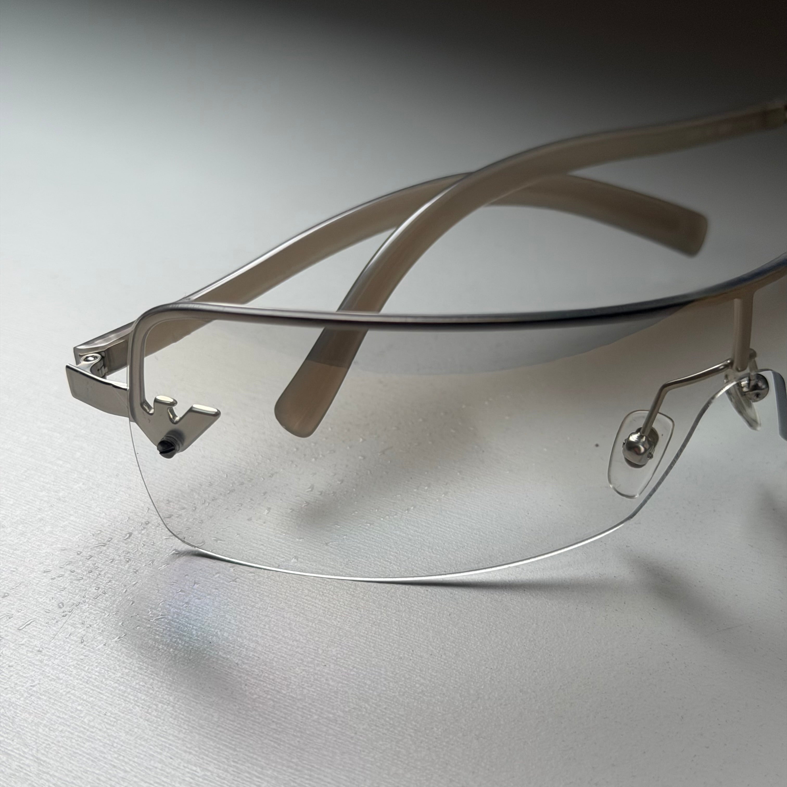 Armani Vintage Clear Sunglasses