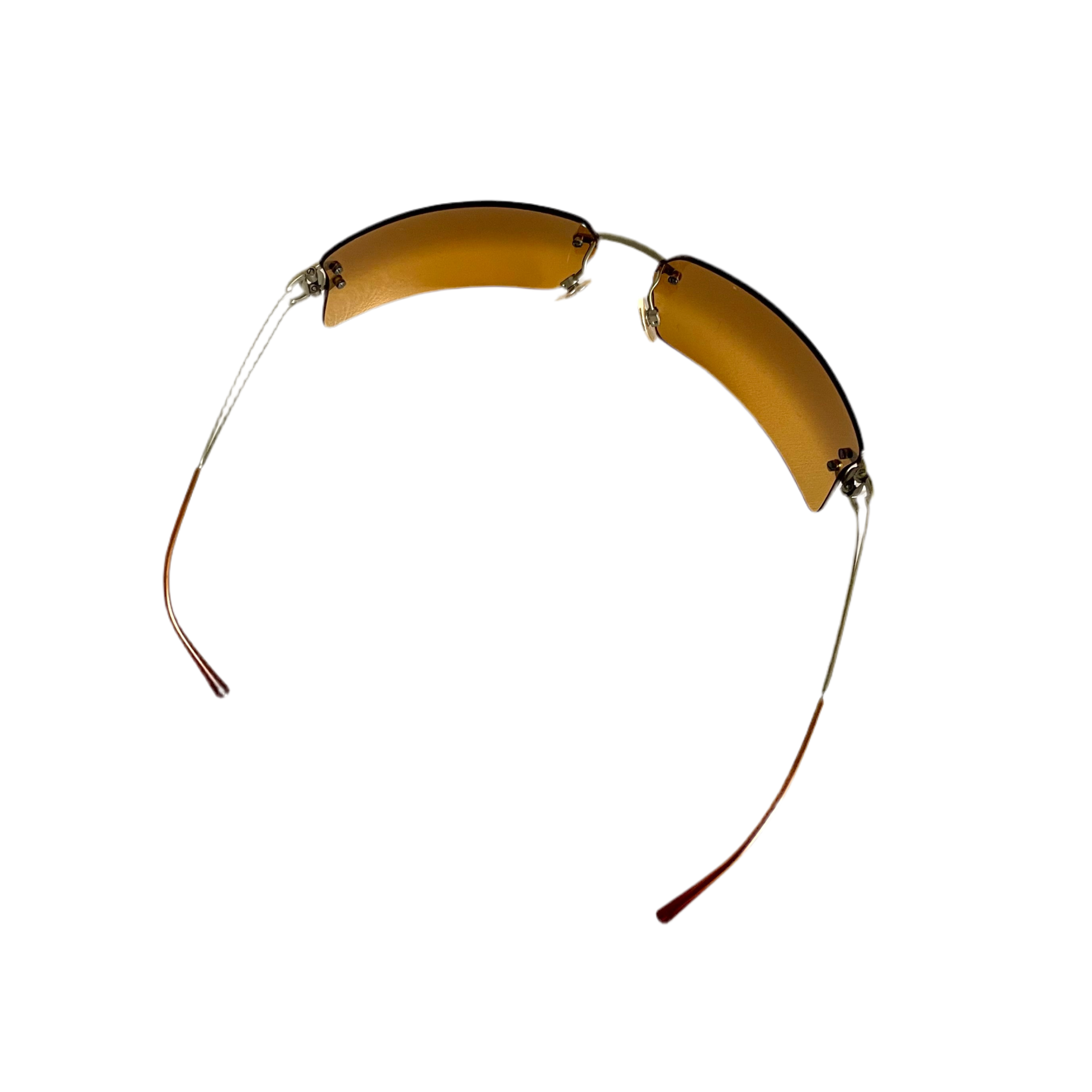 Chanel 4051 Logo Yellow Sunglasses
