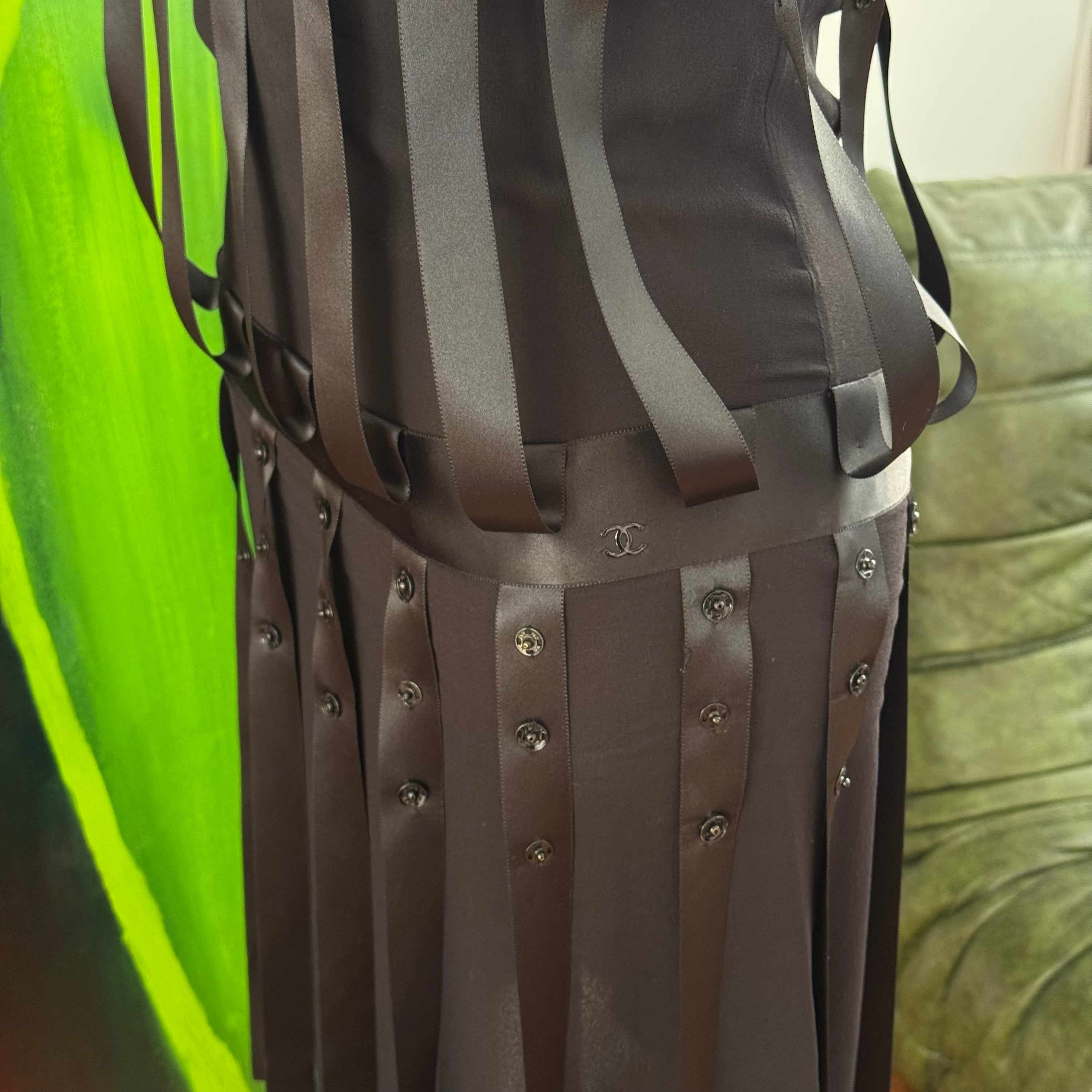 Chanel F/W 2003 Silk Dress