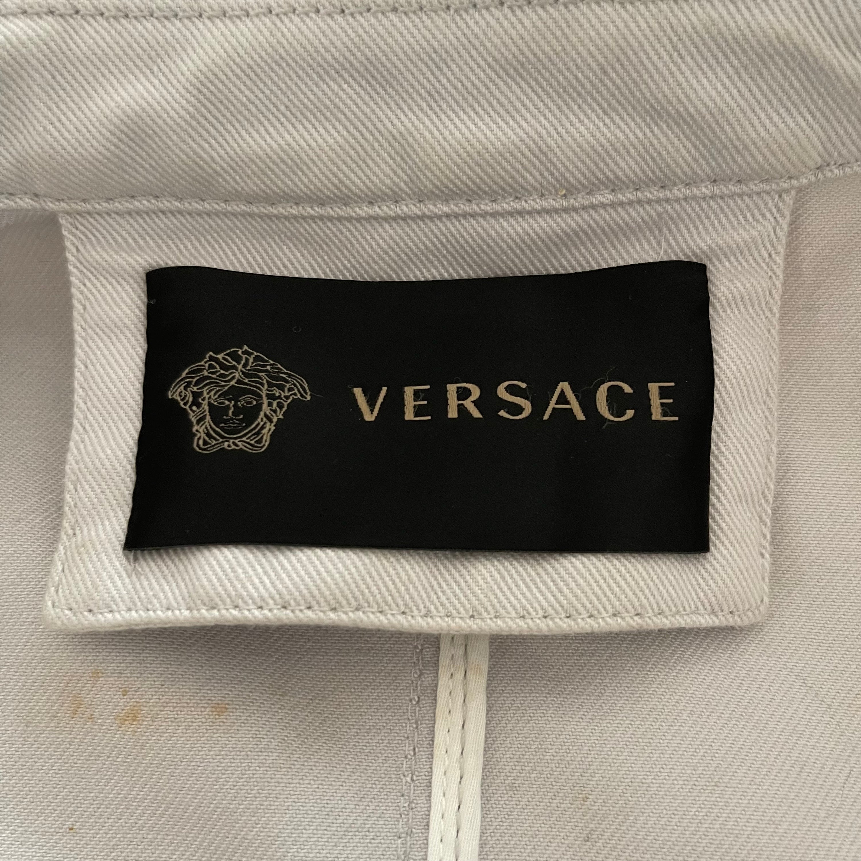 Versace Denim Medusa Blazer