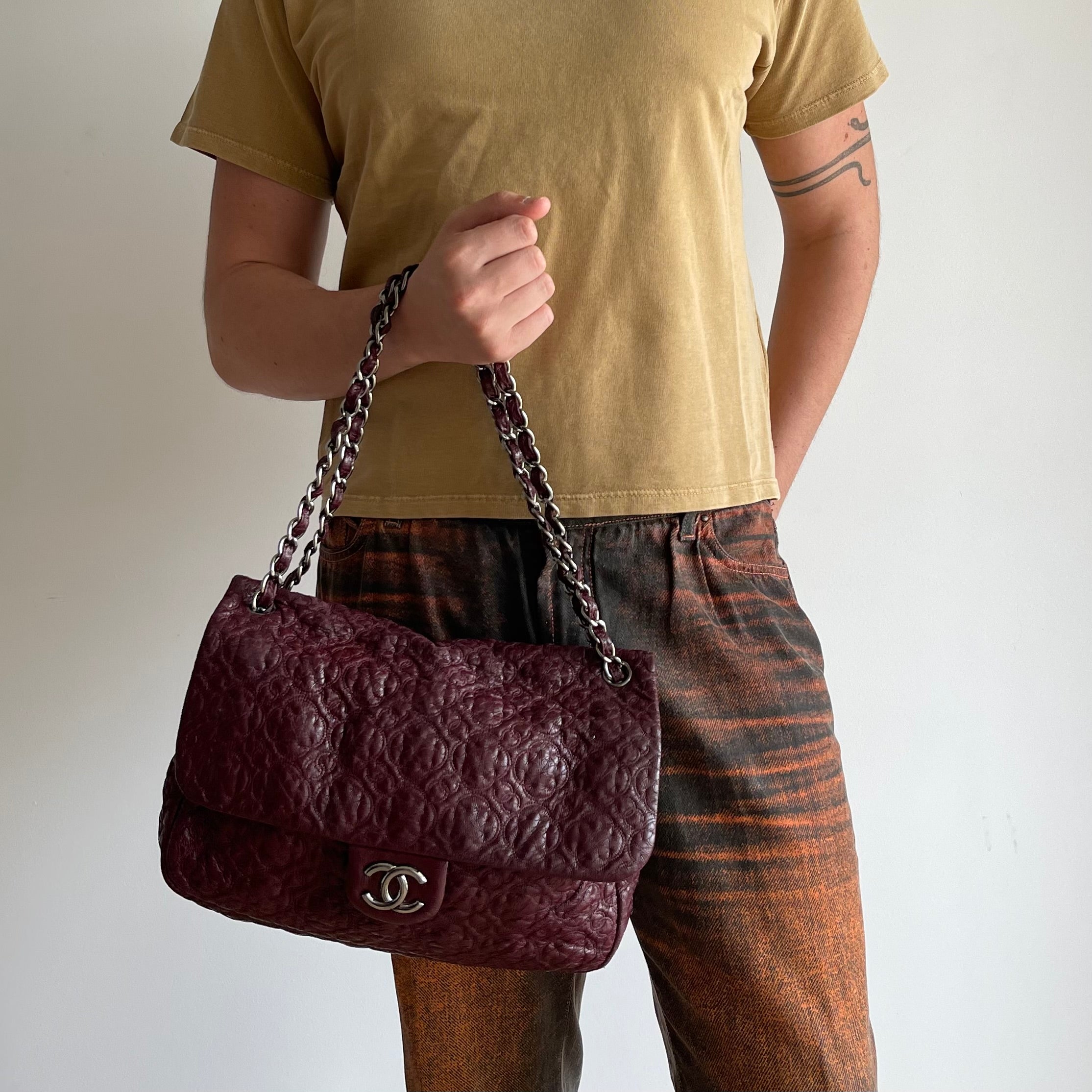 Chanel Moscow Burgundy Flap Bag
