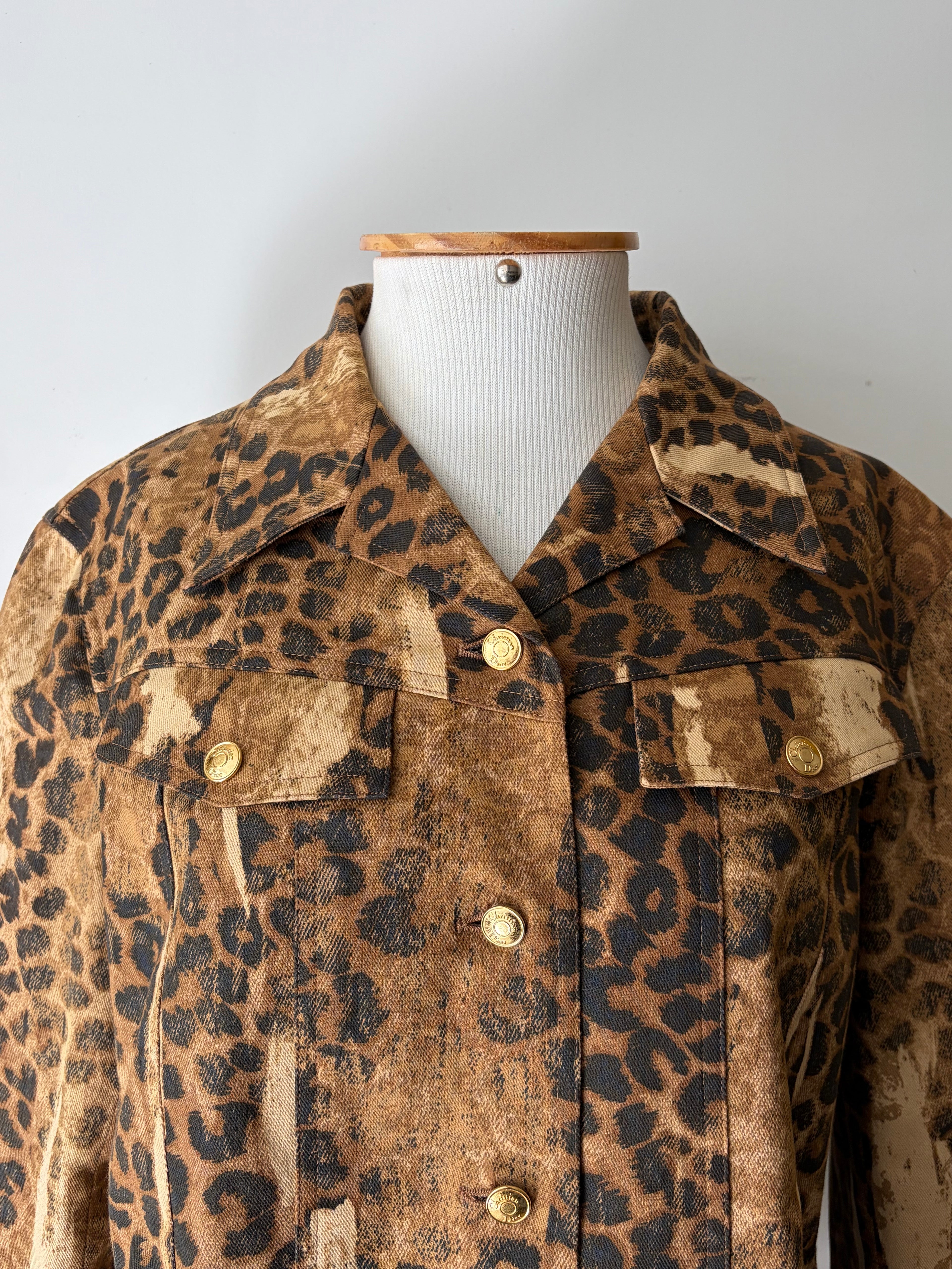 Christian Dior by John Galliano S/S 2000  Leopard Jacket