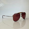 Gucci Bamboo Aviator Red Sunglasses by Tom Ford