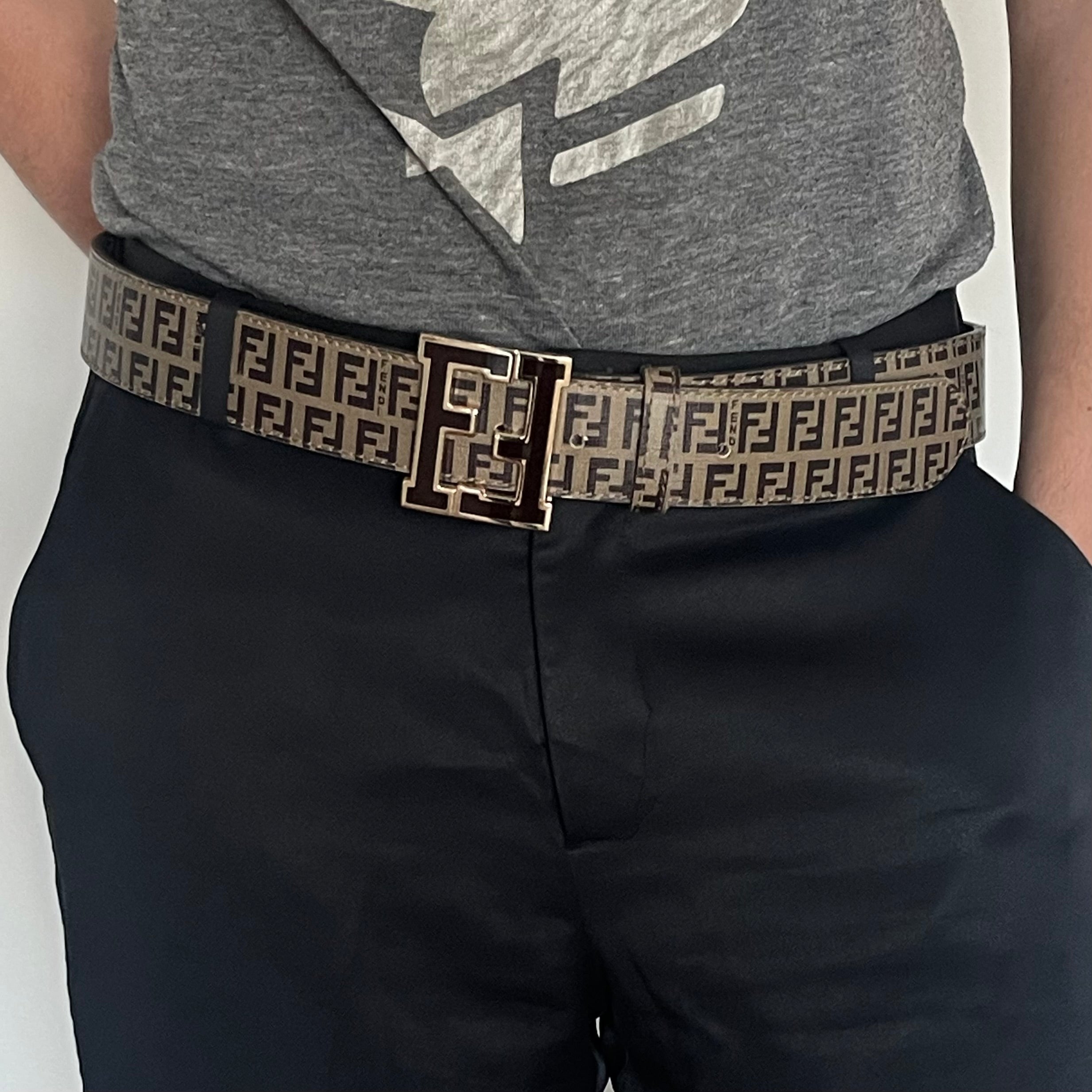 Fendi Monogram Belt